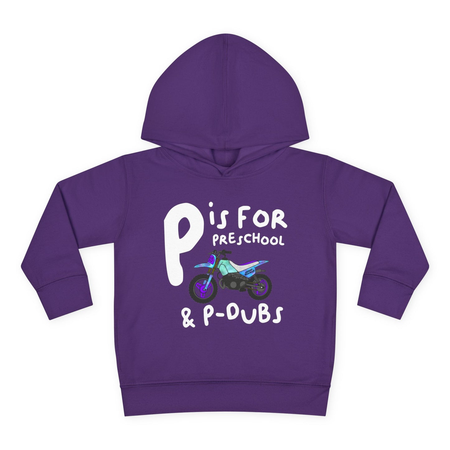 P is For PDubs | Toddler Motocross Hoodie
