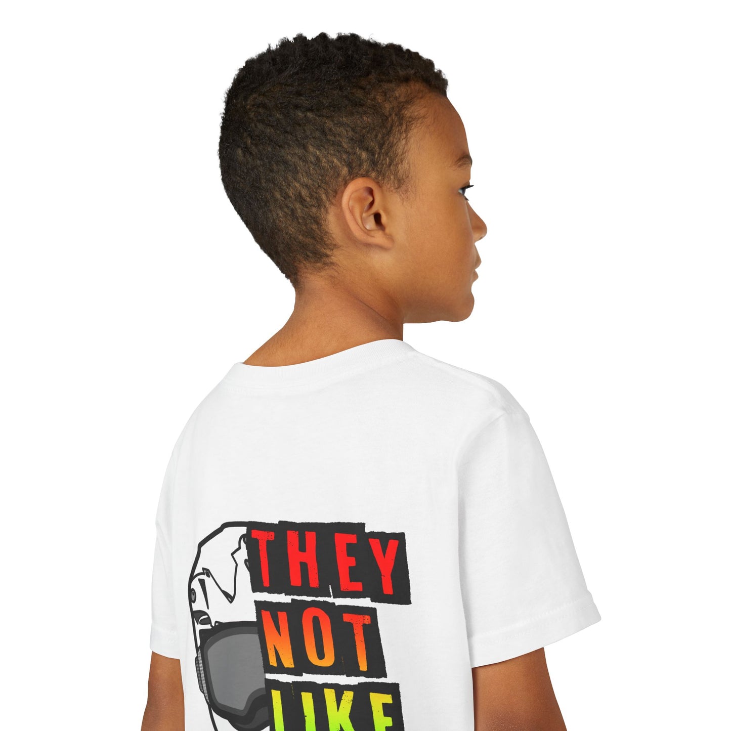They Not Like Us Moto - Rasta | Youth Juneteenth Motocross Tee