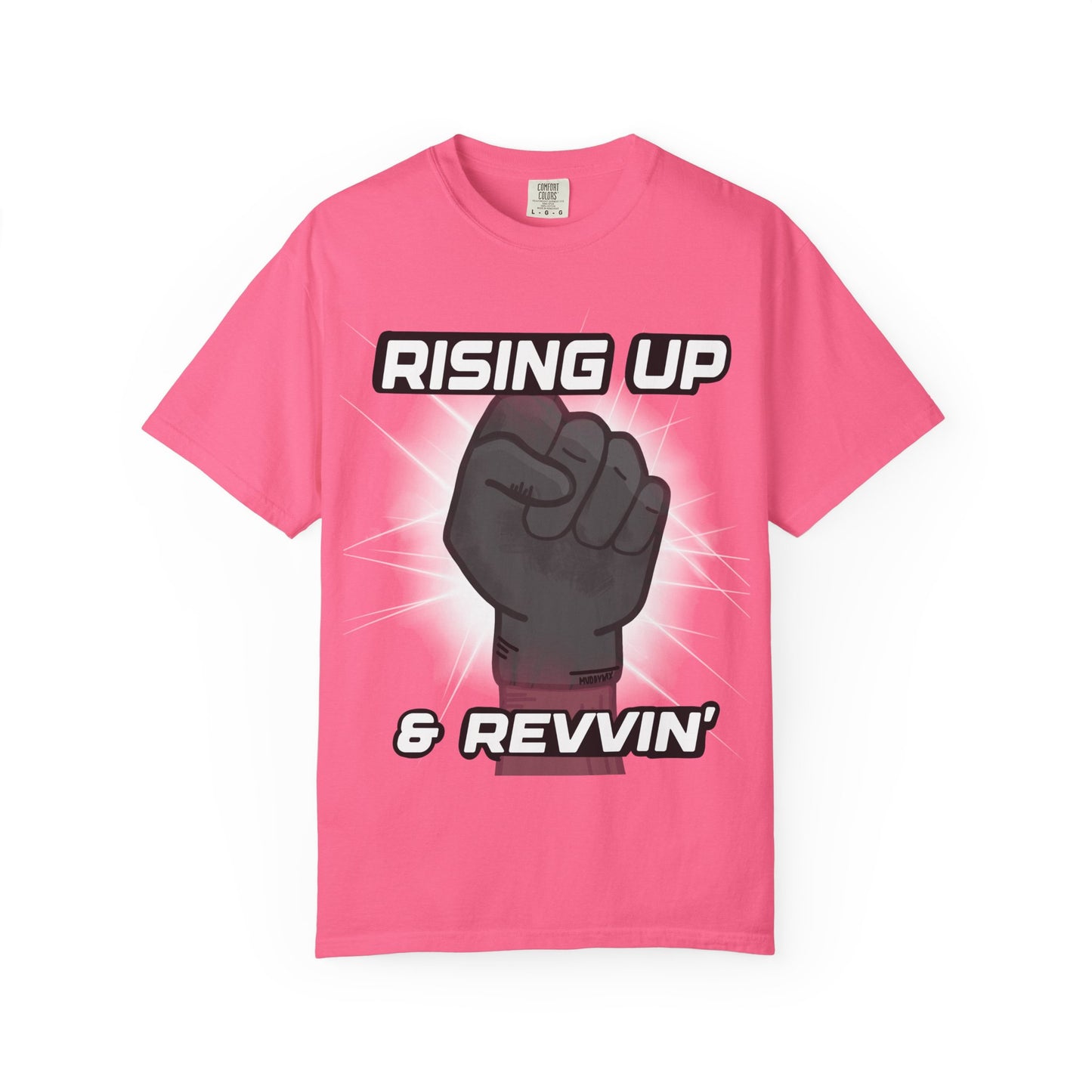 Rising up & Revvin’ | Adult Juneteenth Motocross Tee