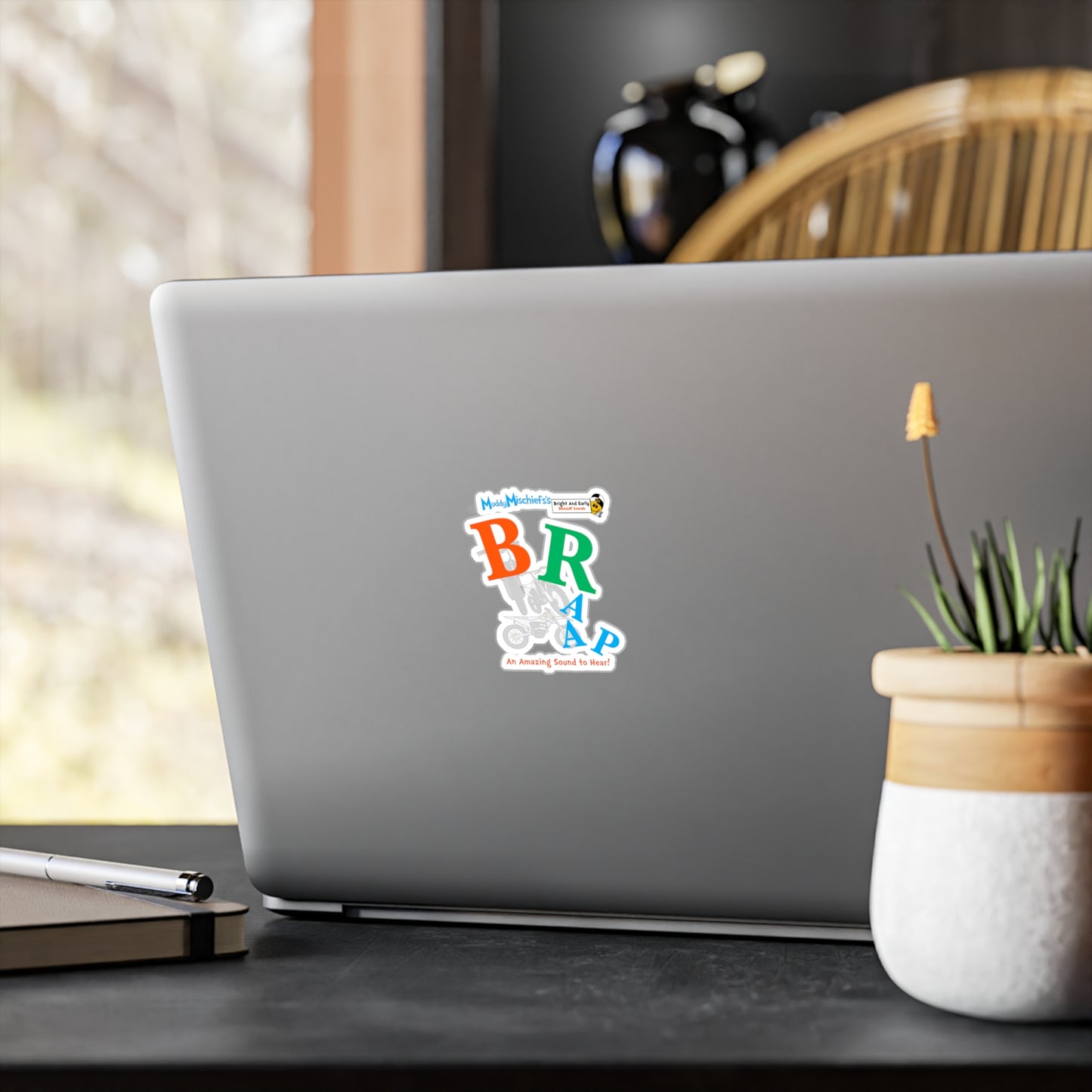 BRAAAPhabet | KissCut Vinyl Sticker
