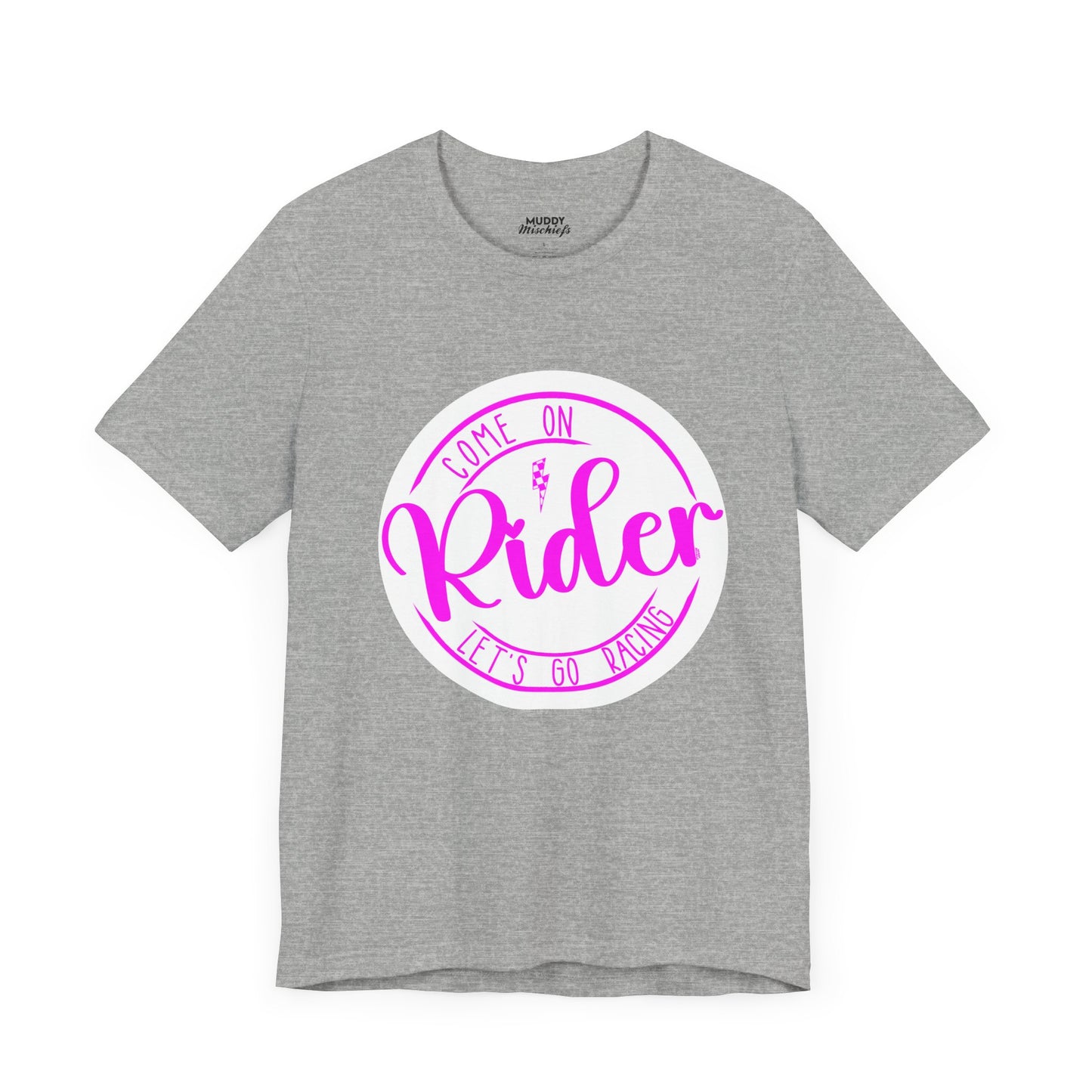 Come on Rider, Let’s Go Racing | Adult Motocross Tee