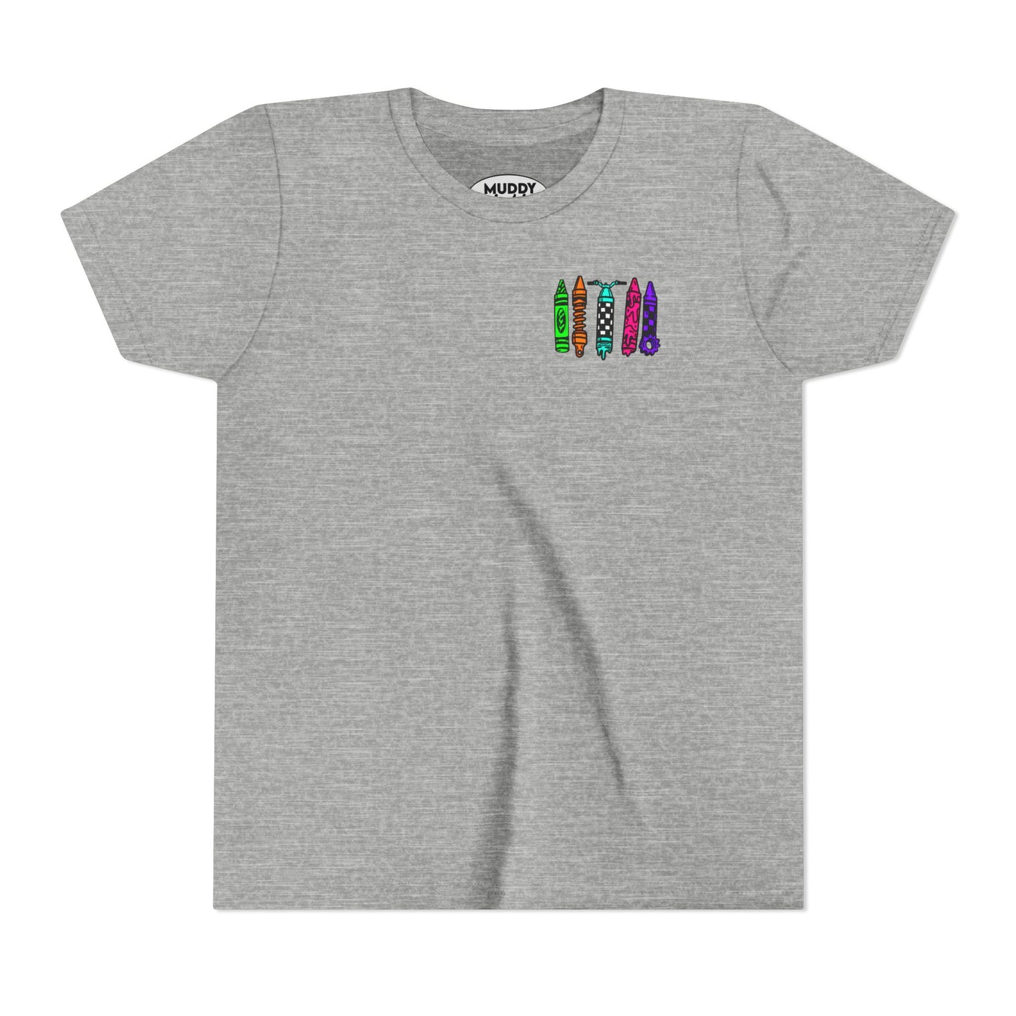 Crayons & Kickstands | Youth Motocross Tee