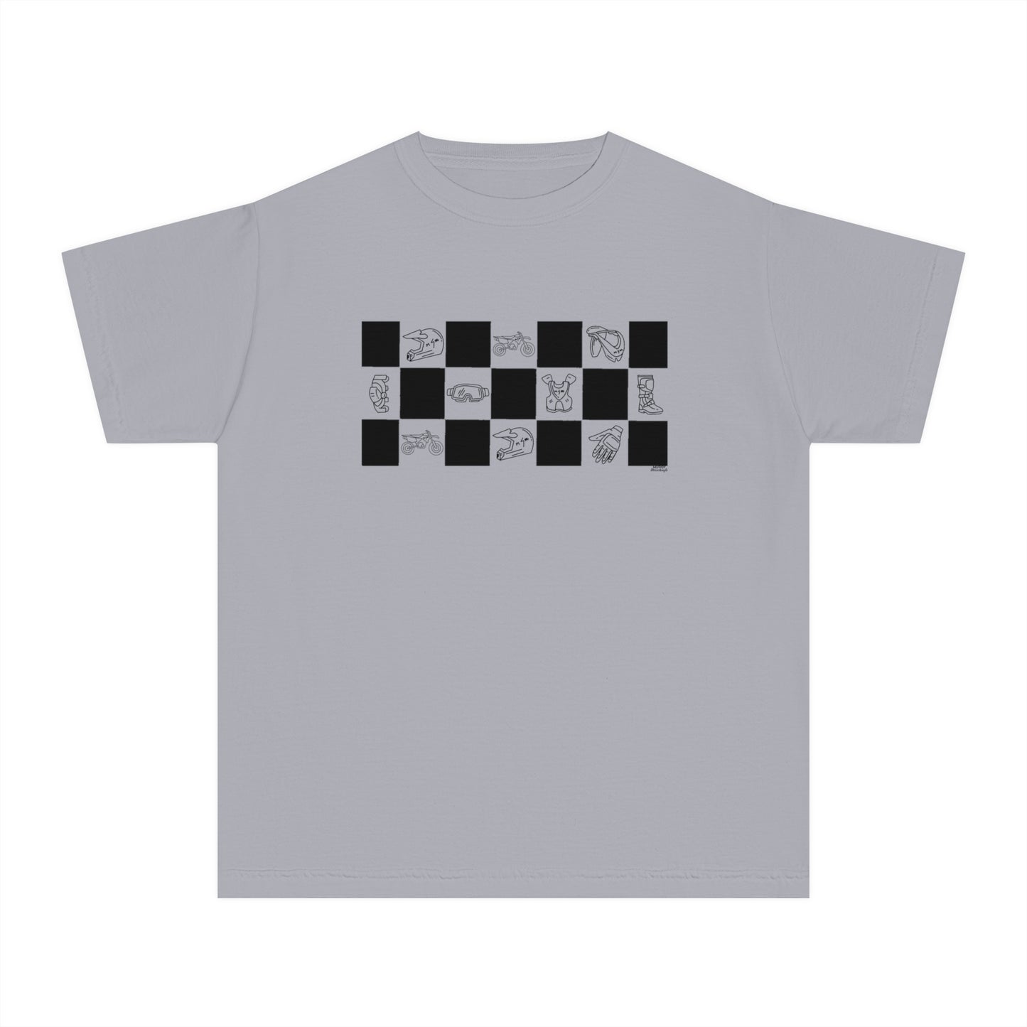 Lined Up & Winning | Youth Motocross Tee