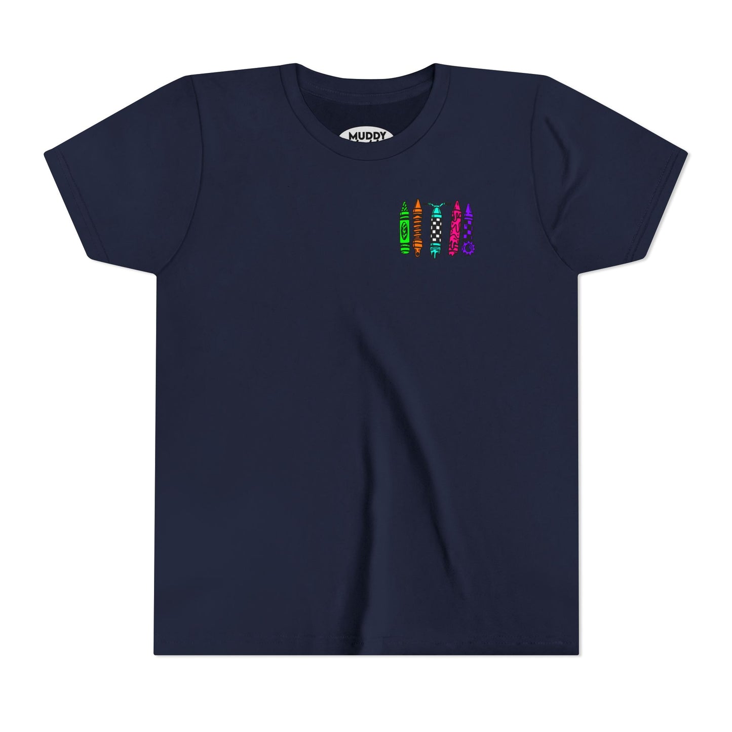 Crayons & Kickstands | Youth Motocross Tee