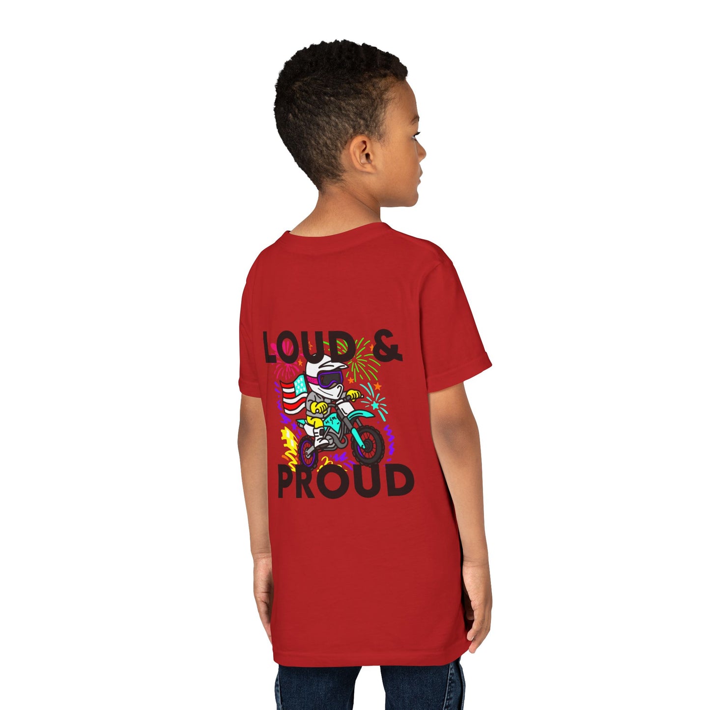 Loud & Proud | Youth Motocross Tee | 2025