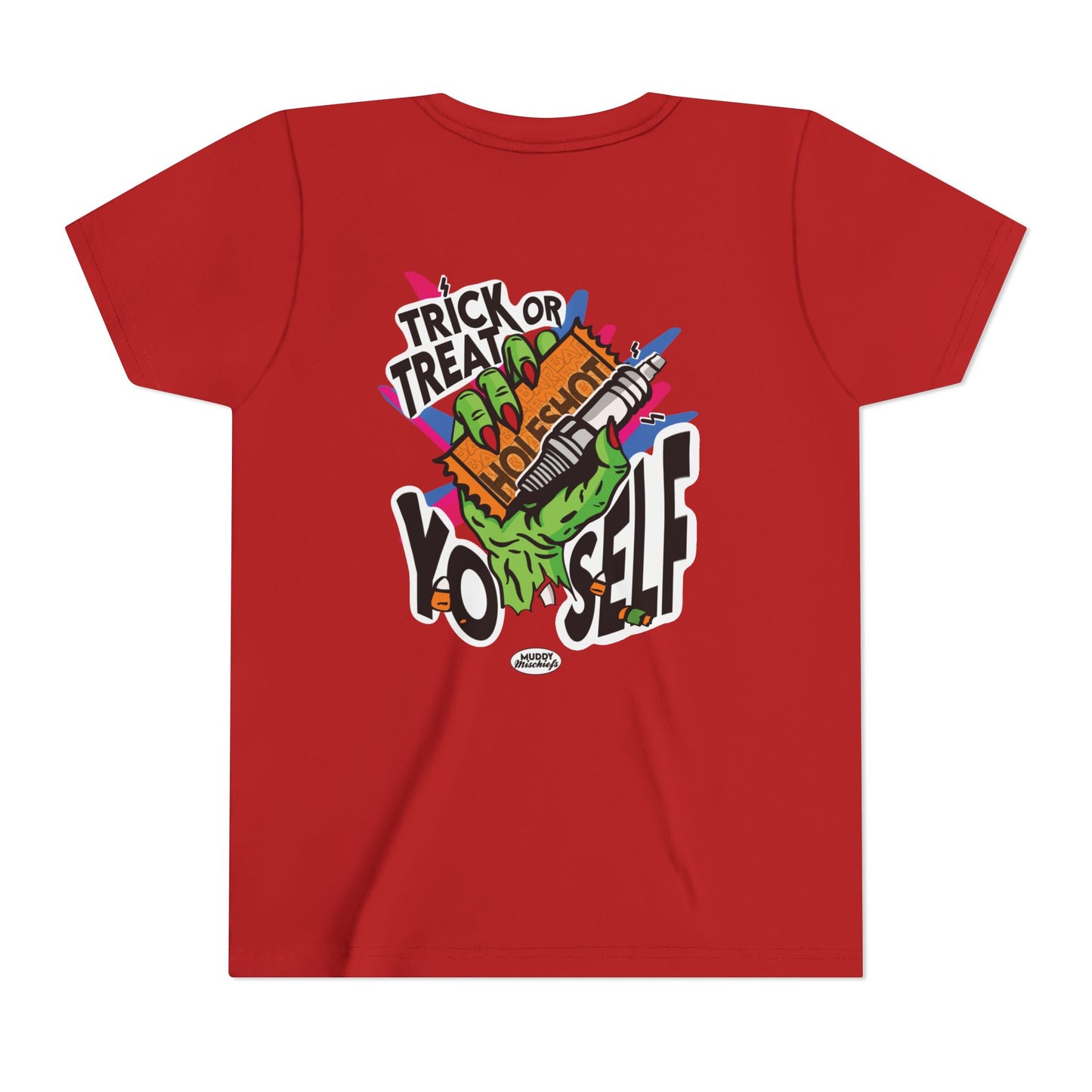 Trick or Treat Yo’self | Youth Halloween Motocross Tee