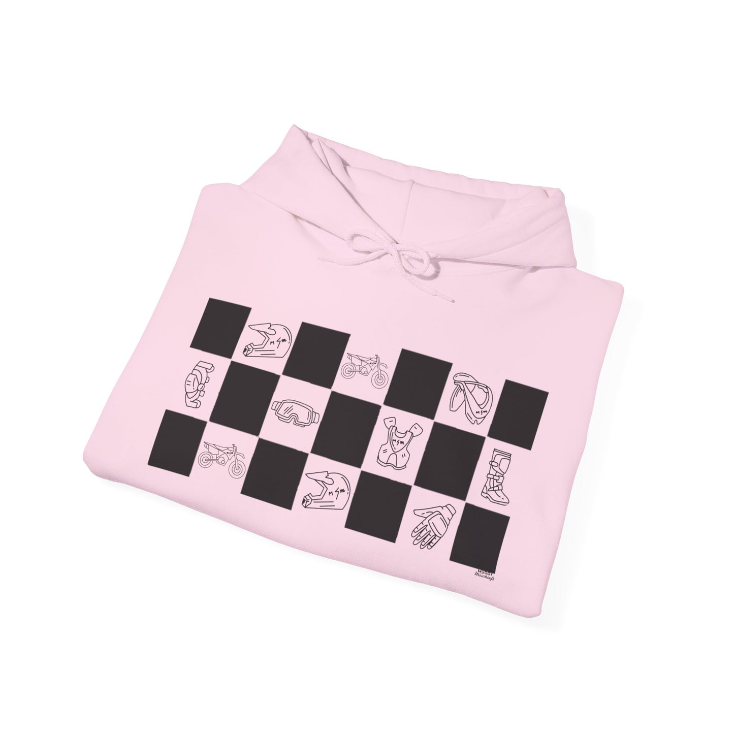 Lined Up & Winning | Adult Motocross Hoodie
