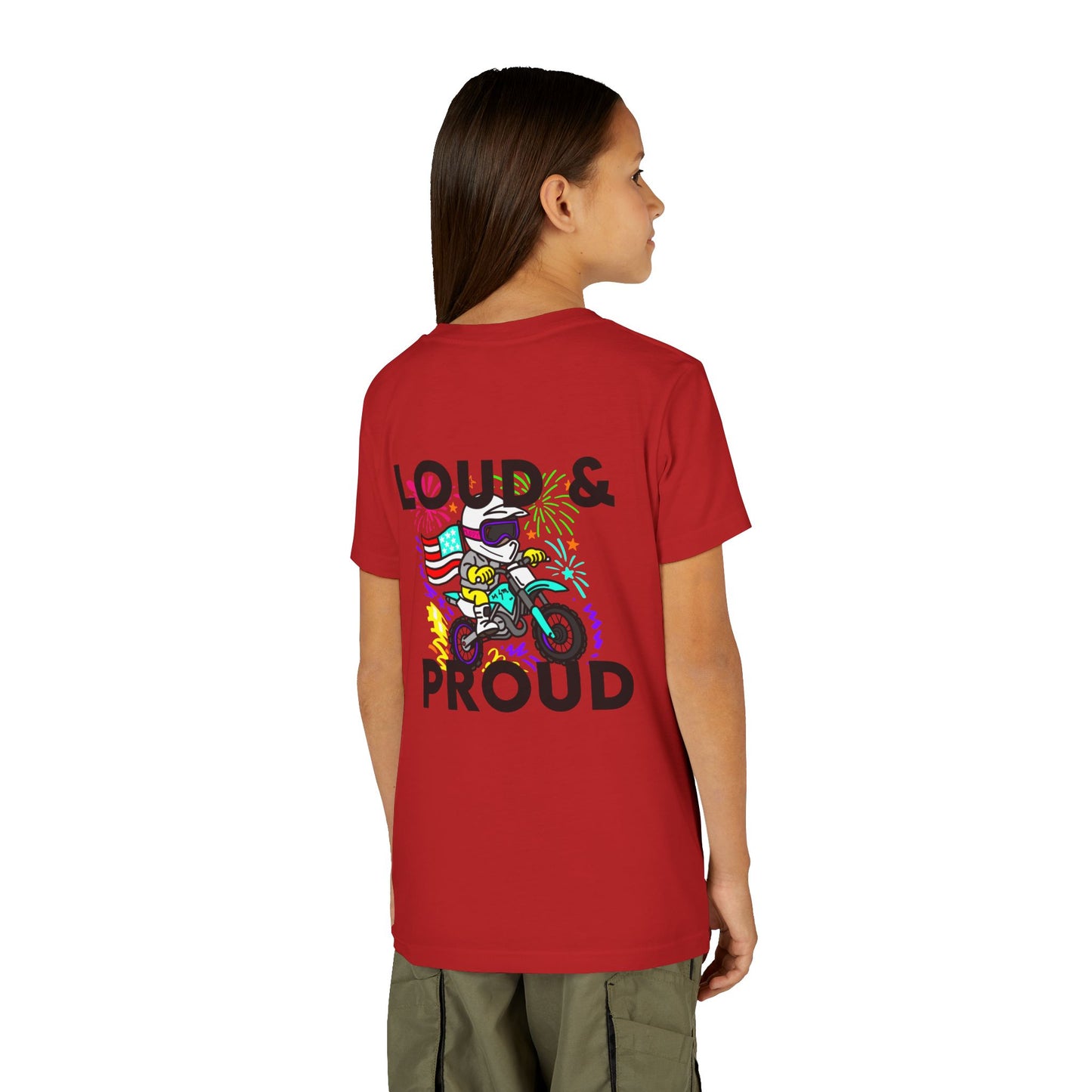 Loud & Proud | Youth Motocross Tee | 2025