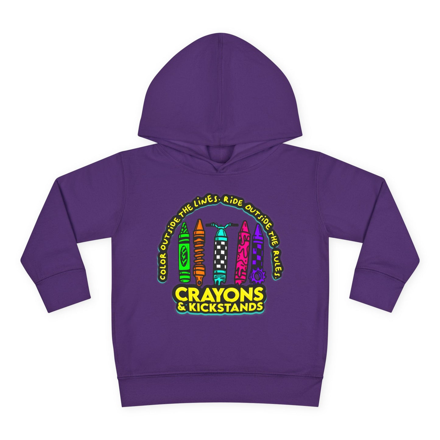 Crayons & Kickstands | Toddler Motocross Hoodie