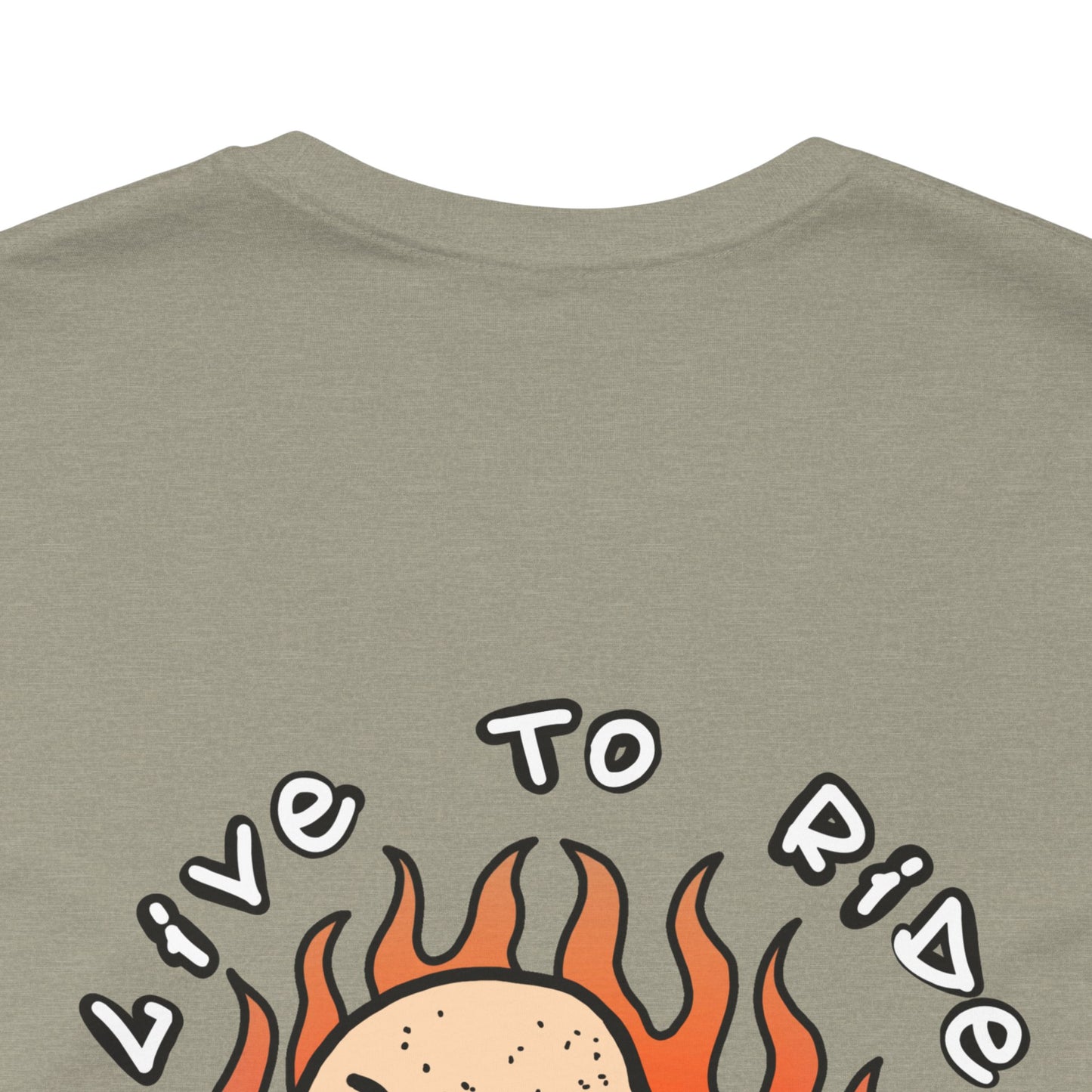 Live to Ride Skullman | Adult Race Inspired Tee