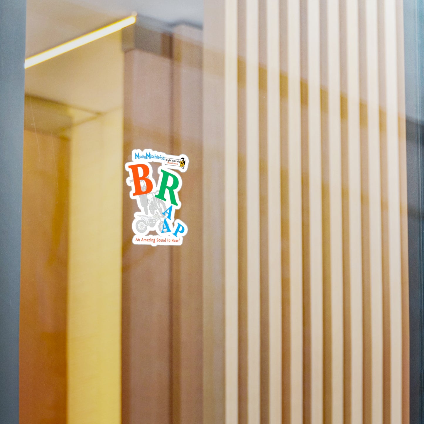 BRAAAPhabet | KissCut Vinyl Sticker