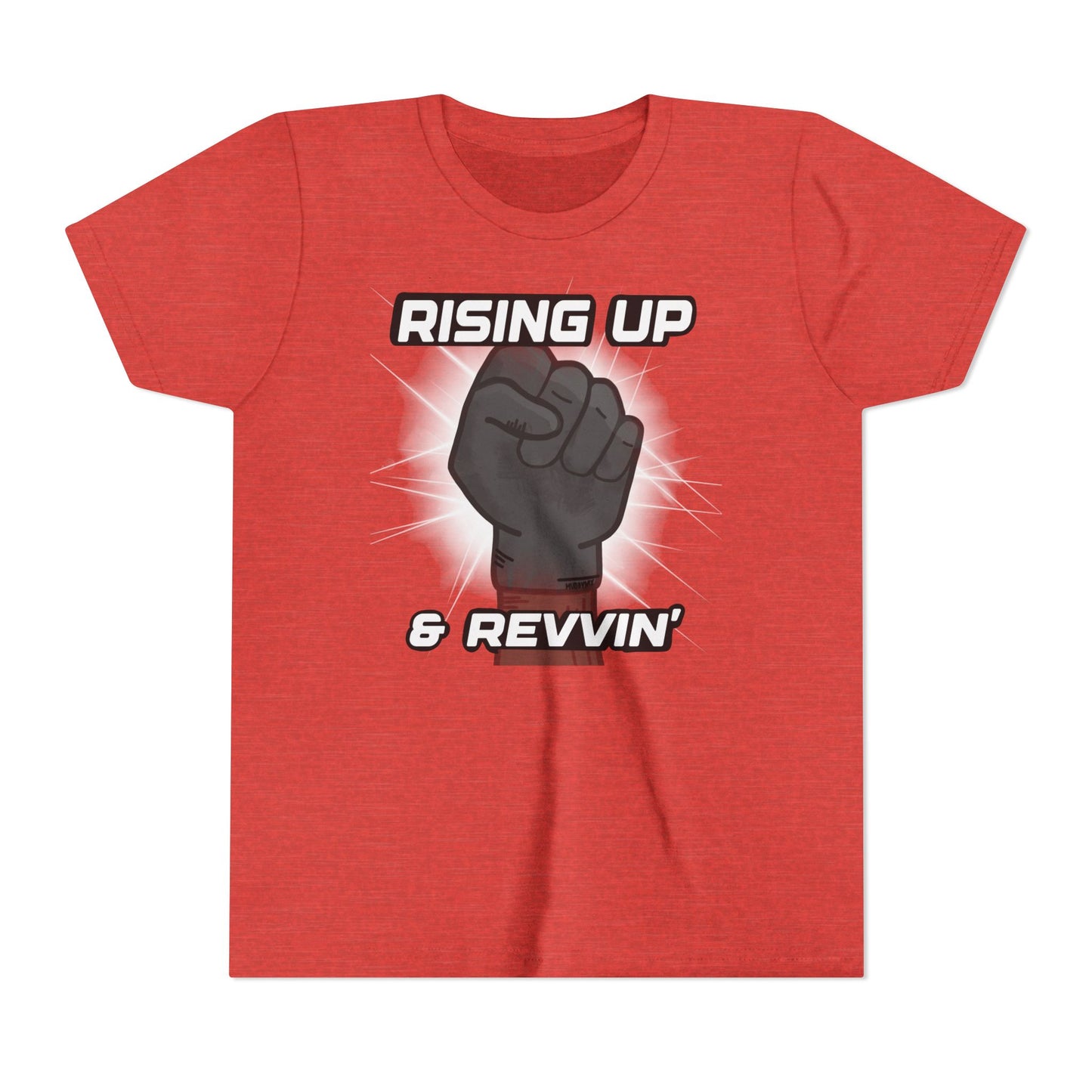 Rising up & Revvin’ | Youth Juneteenth Motocross Tee