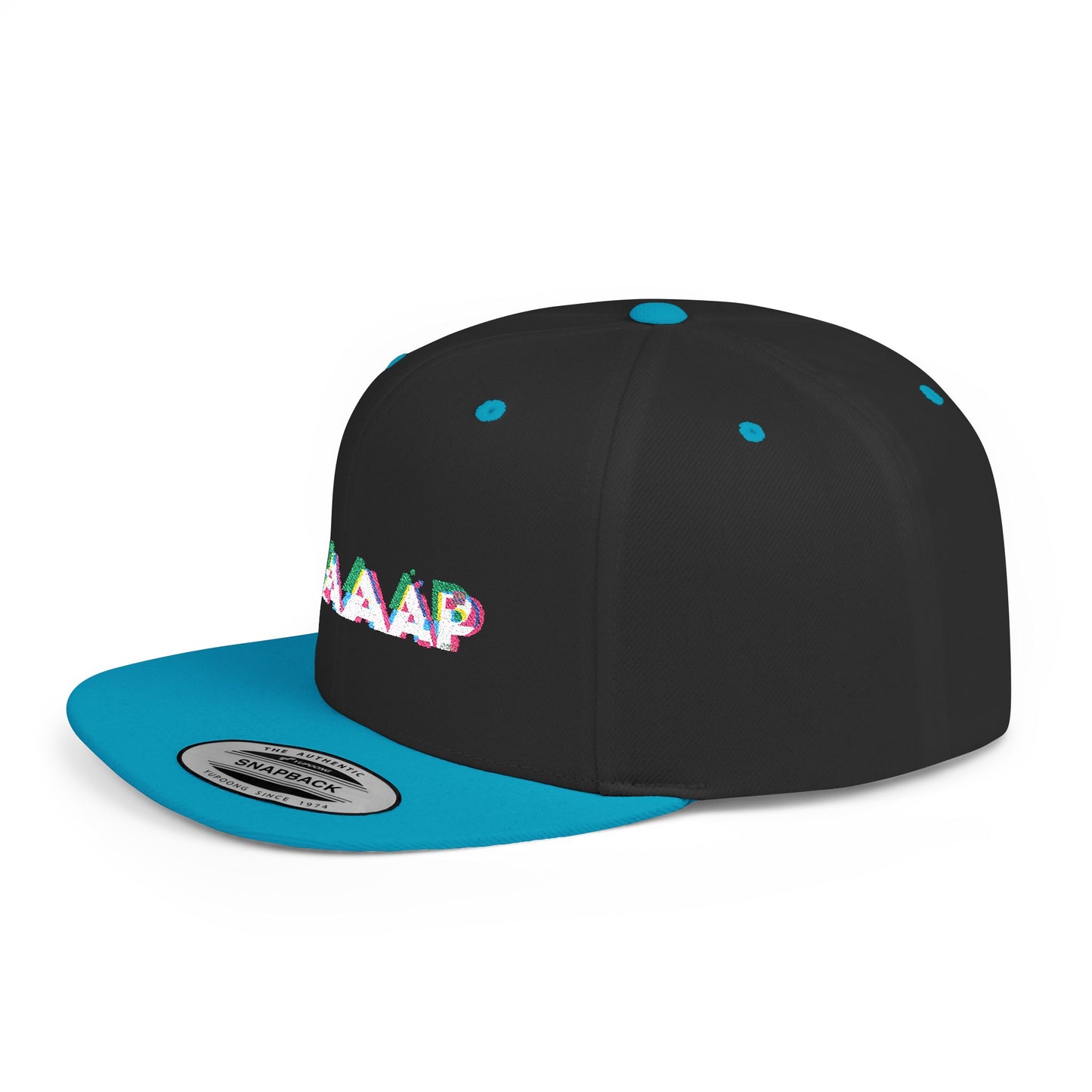 Glitchy Braaap Embroidered SnapBack | Unisex Adjustable Sized Hat