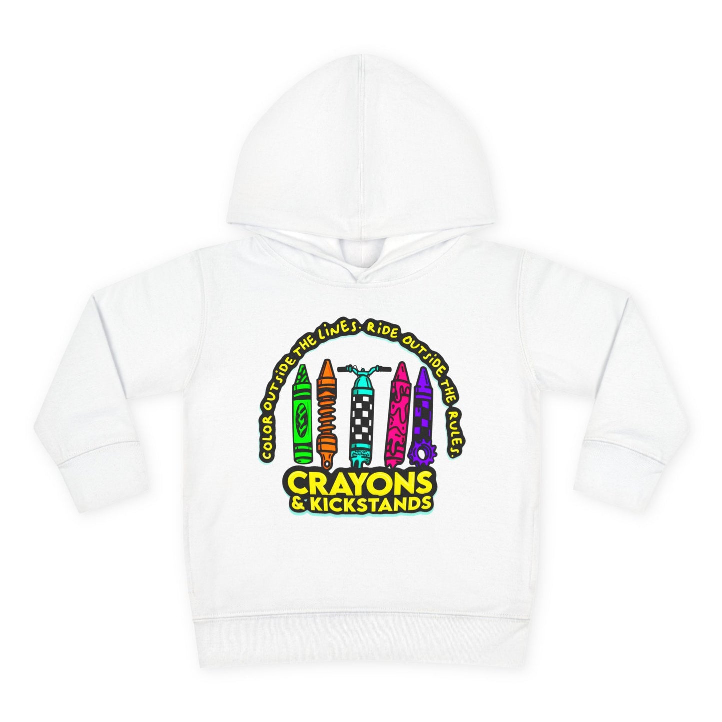 Crayons & Kickstands | Toddler Motocross Hoodie