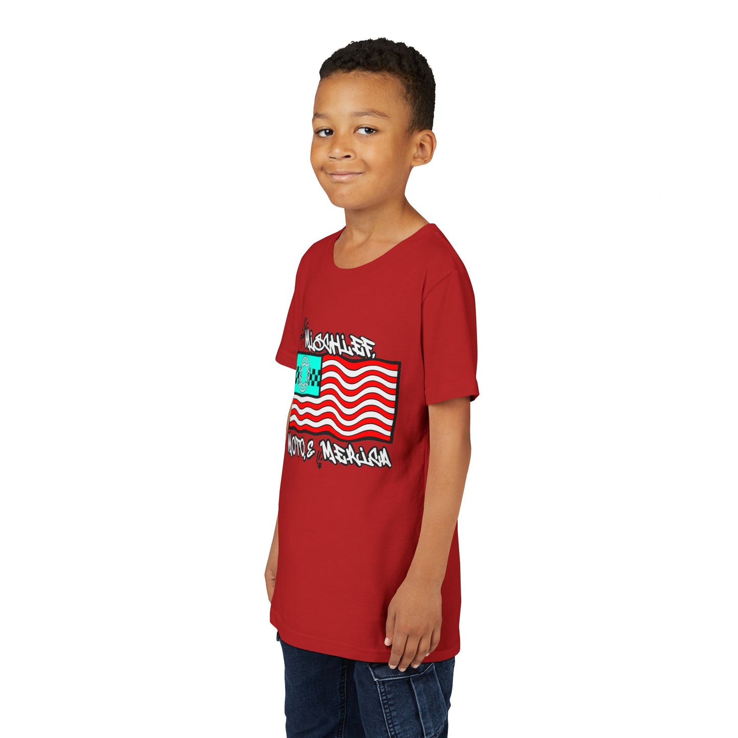 Mischief, Moto, & ‘Merica | Youth Motocross Tee | 2025