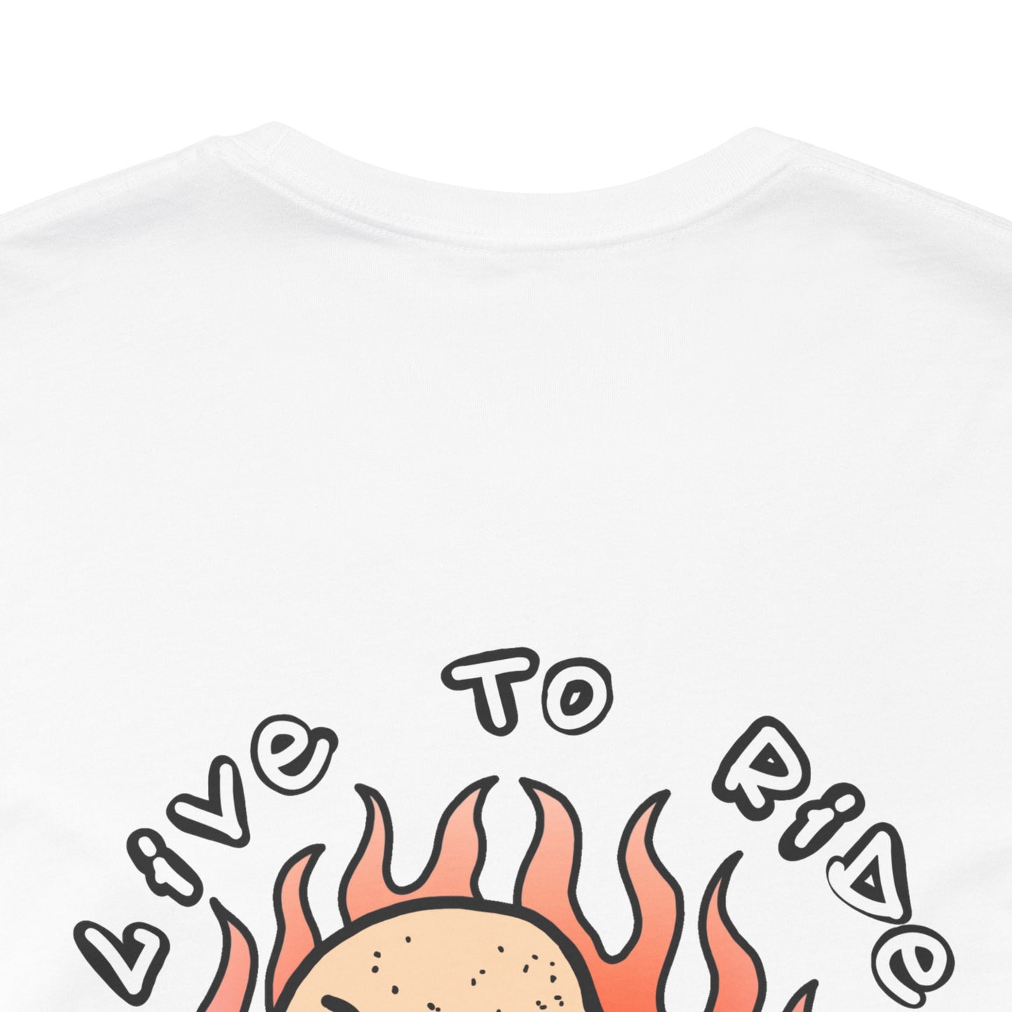 Live to Ride Skullman | Adult Race Inspired Tee