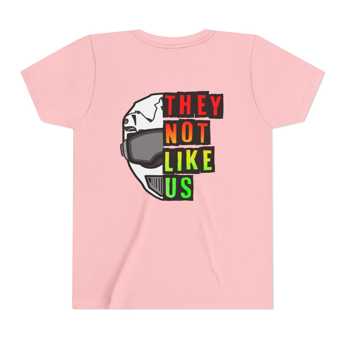 They Not Like Us Moto - Rasta | Youth Juneteenth Motocross Tee