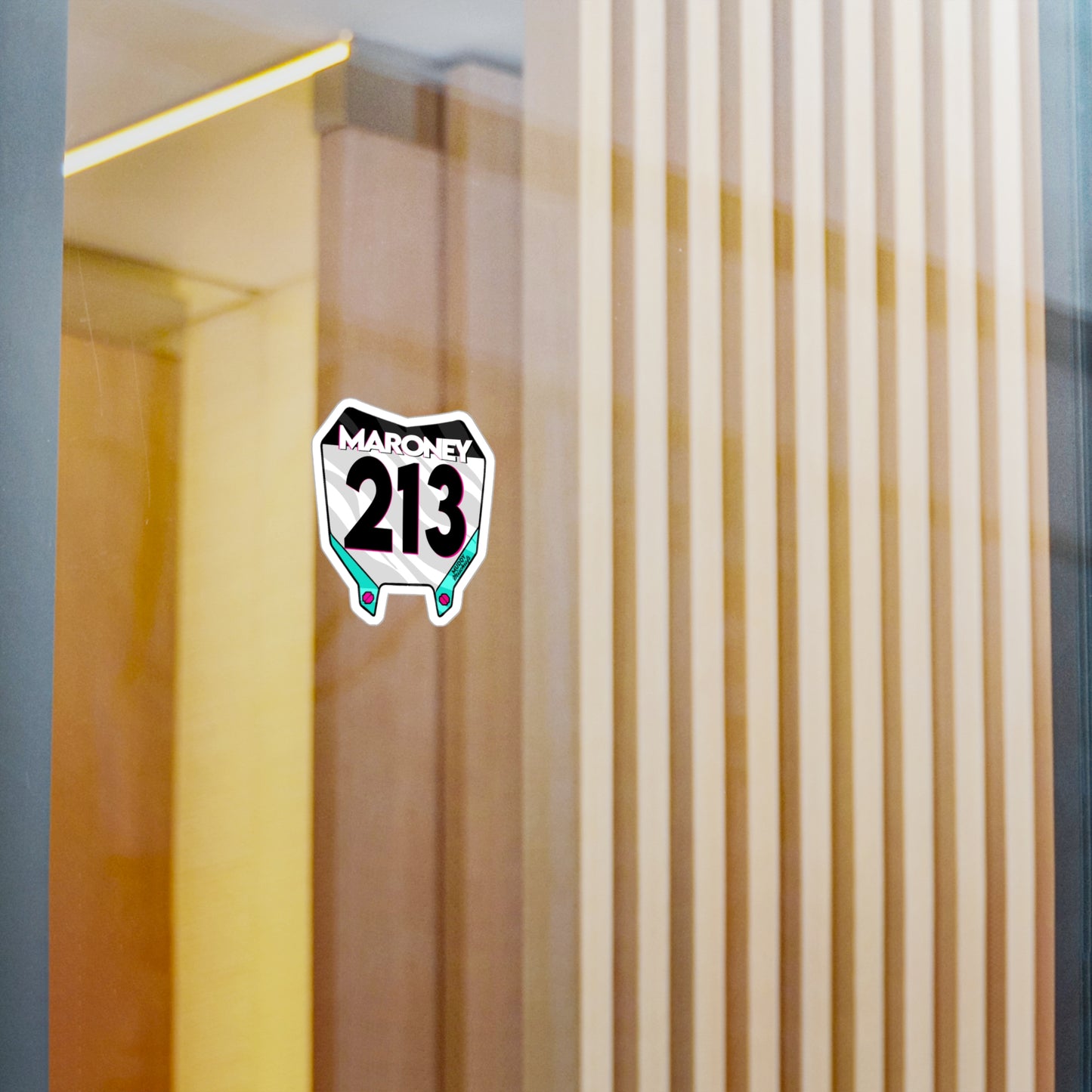 Custom Name Plate Sticker - plain | KissCut Vinyl Sticker
