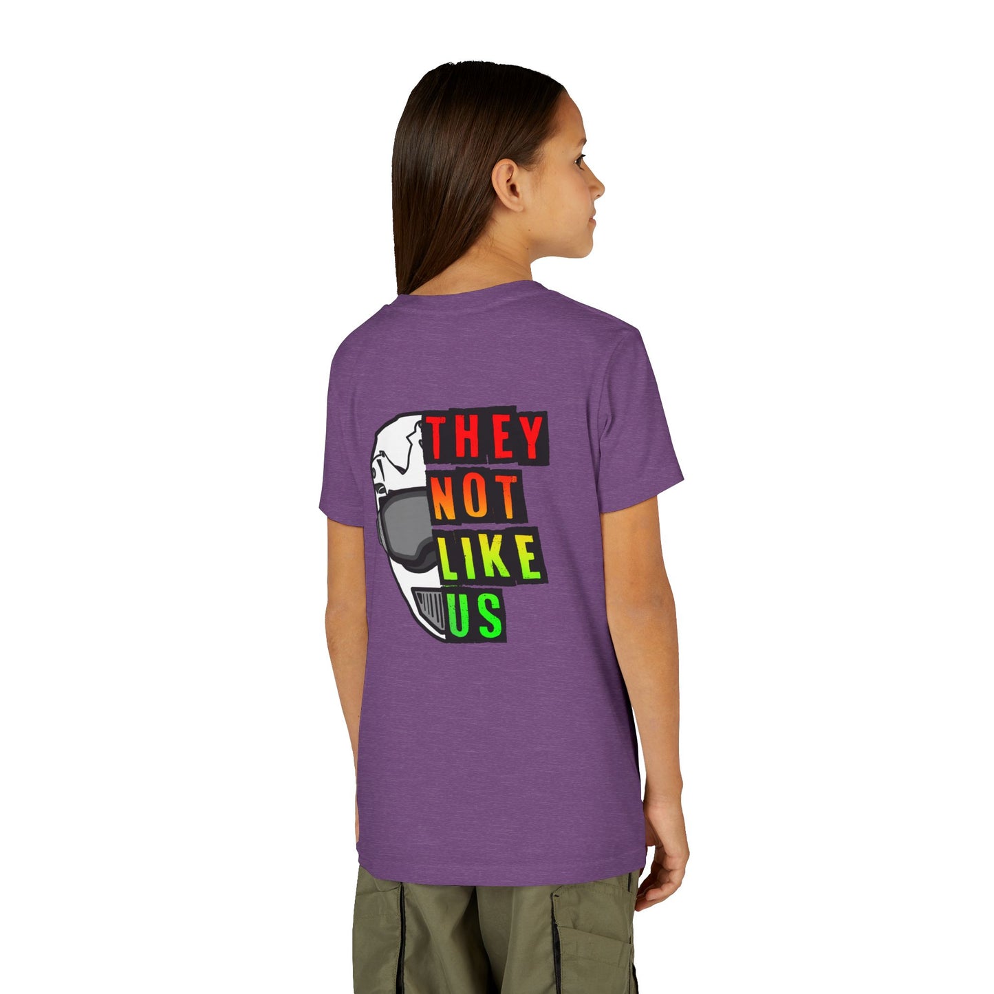 They Not Like Us Moto - Rasta | Youth Juneteenth Motocross Tee