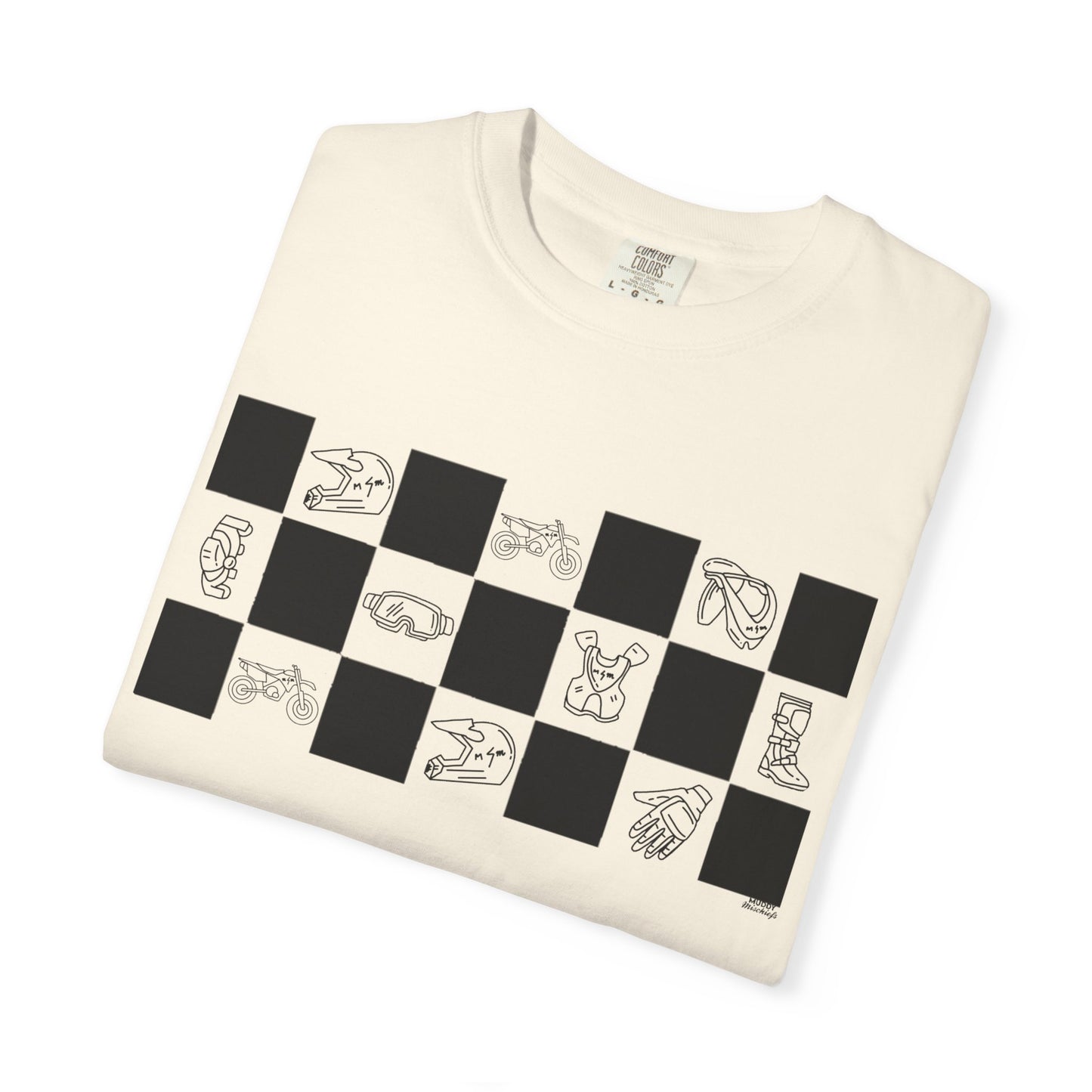 Lined Up & Winning | Adult Motocross Tee