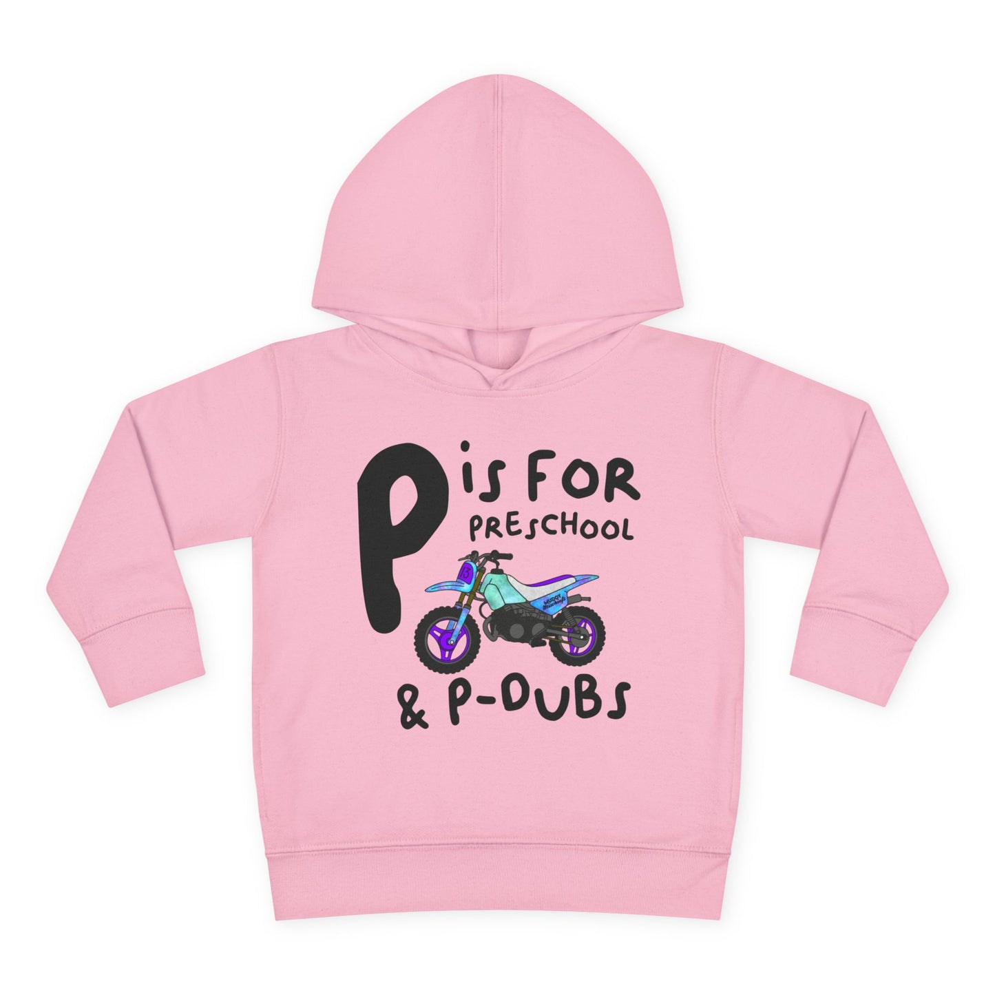 P is For PDubs | Toddler Motocross Hoodie