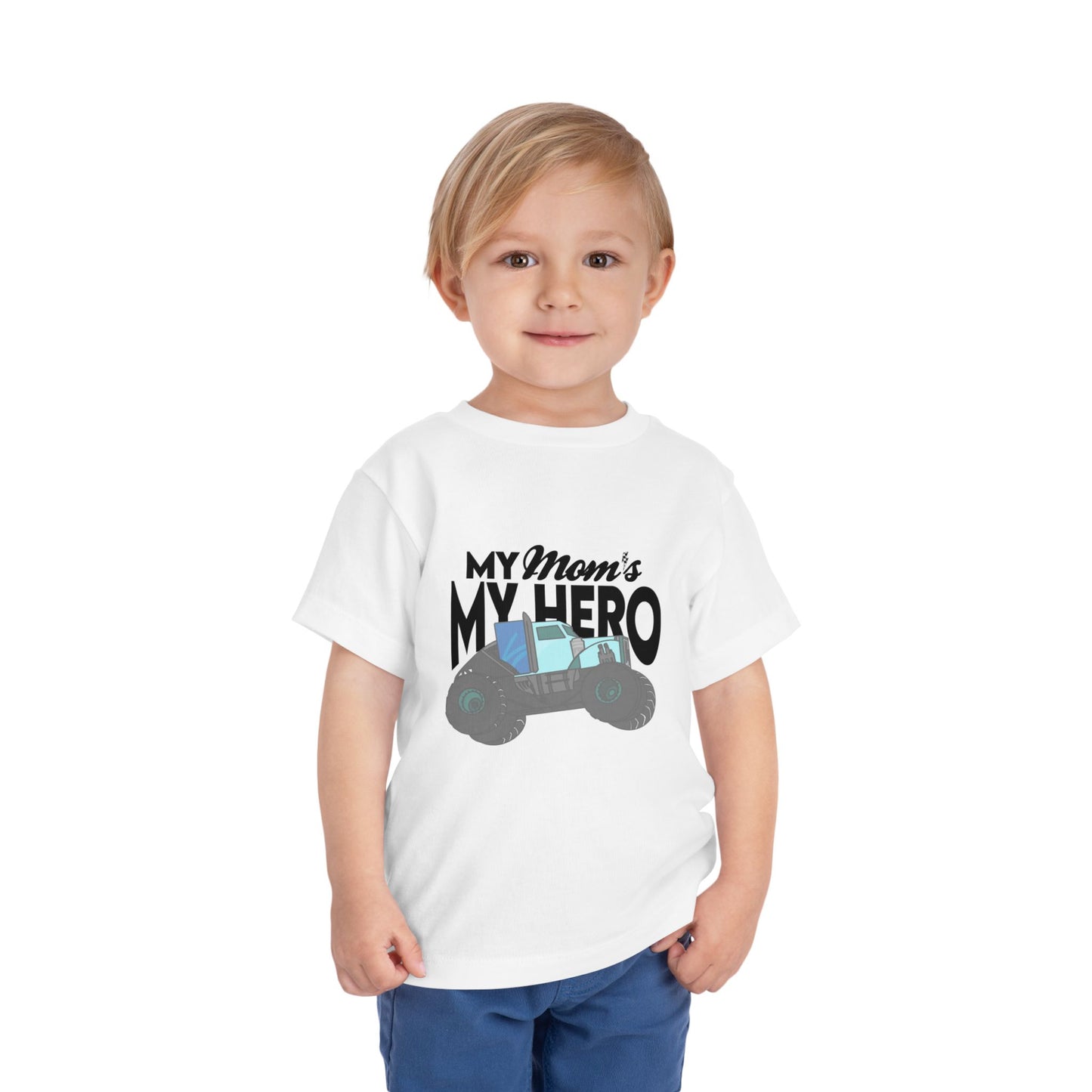 My Mom’s My Hero | Toddler Monster Truck Tee