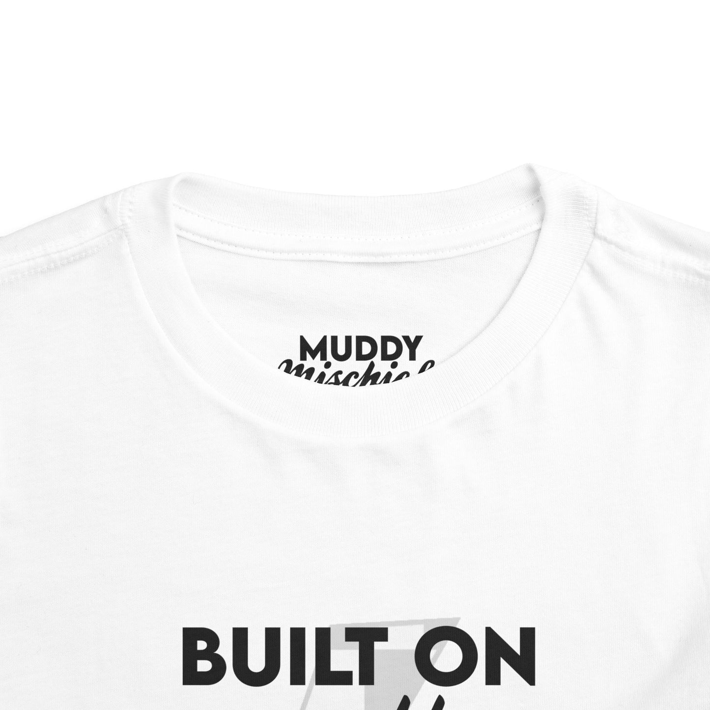Built on Rumble & Rubber | Toddler Motocross Monster Truck Tee