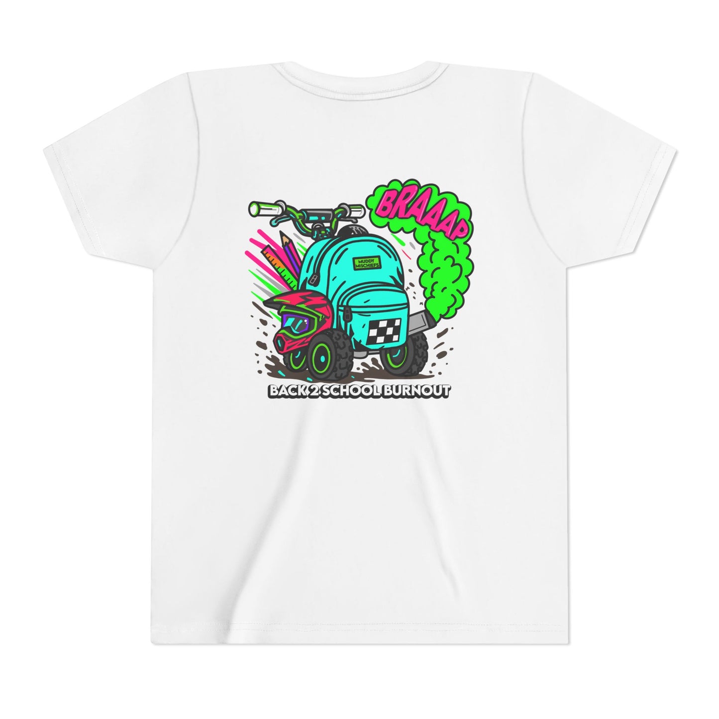 Back 2 School Burnout | Youth Motocross Tee