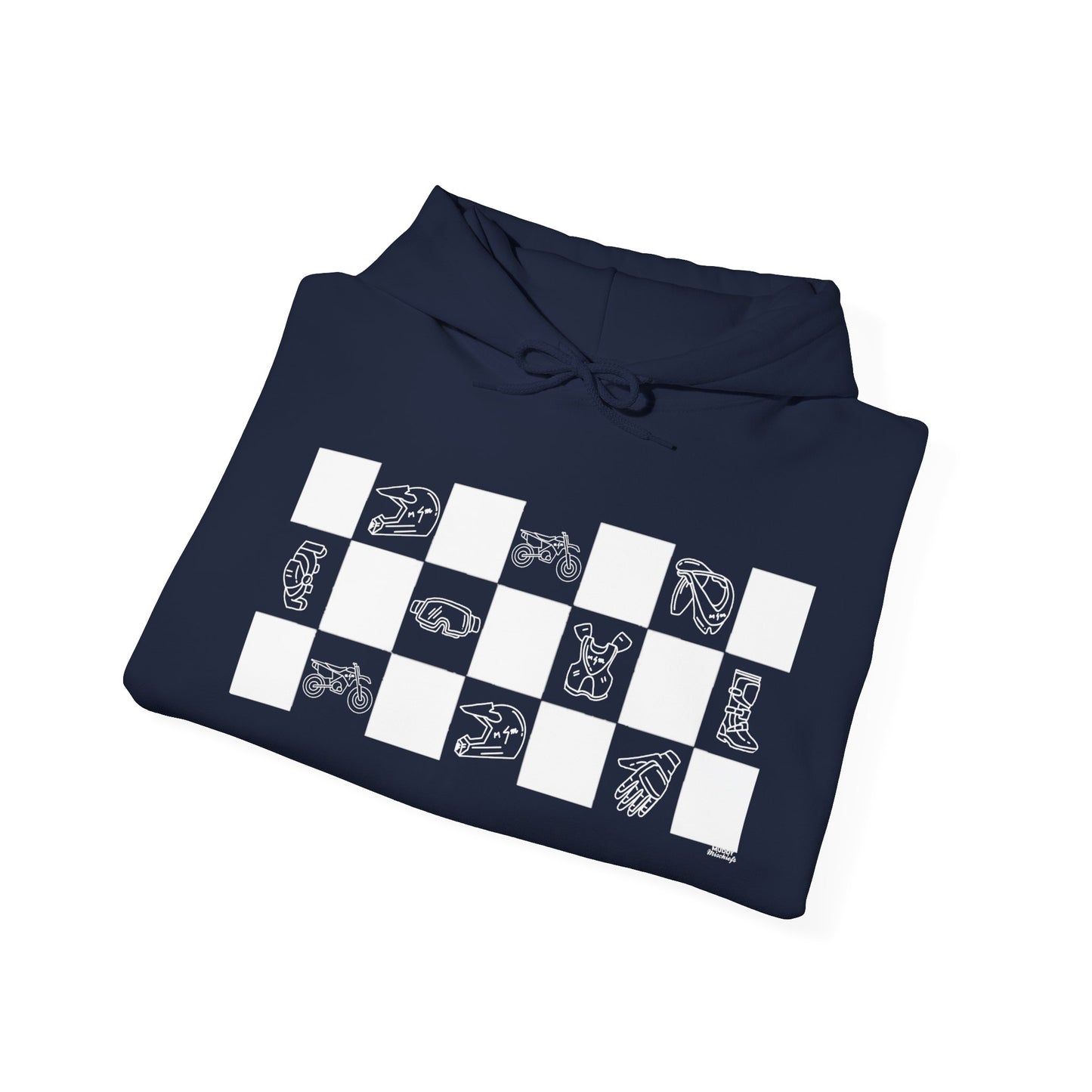 Lined Up & Winning | Adult Motocross Hoodie