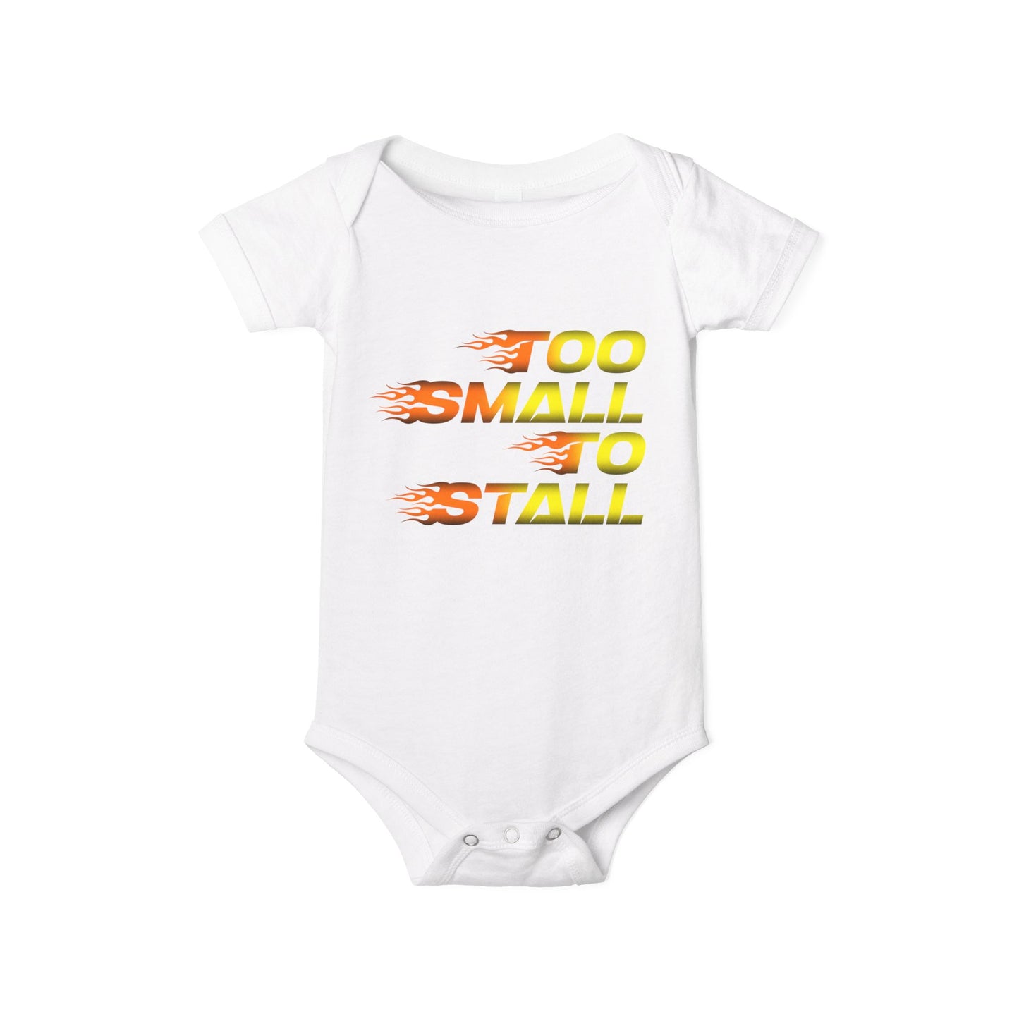 Too Small to Stall | Infant Bodysuit Motocross Onesie