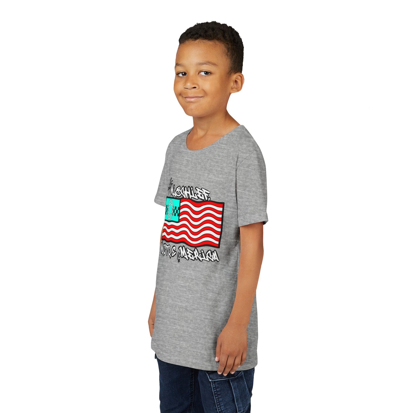 Mischief, Moto, & ‘Merica | Youth Motocross Tee | 2025
