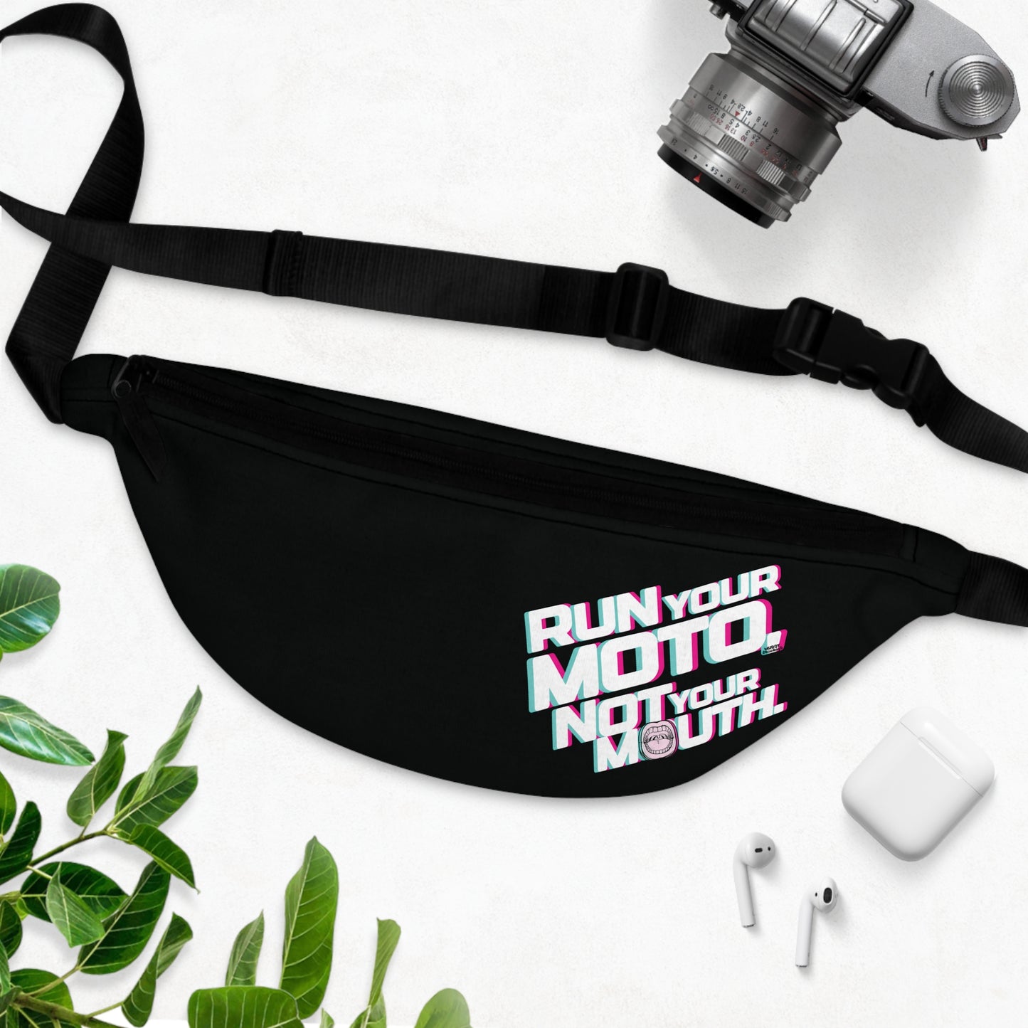 Run Your MOTO, Not Your Mouth | Muddy Motocross Fan Fanny Pack