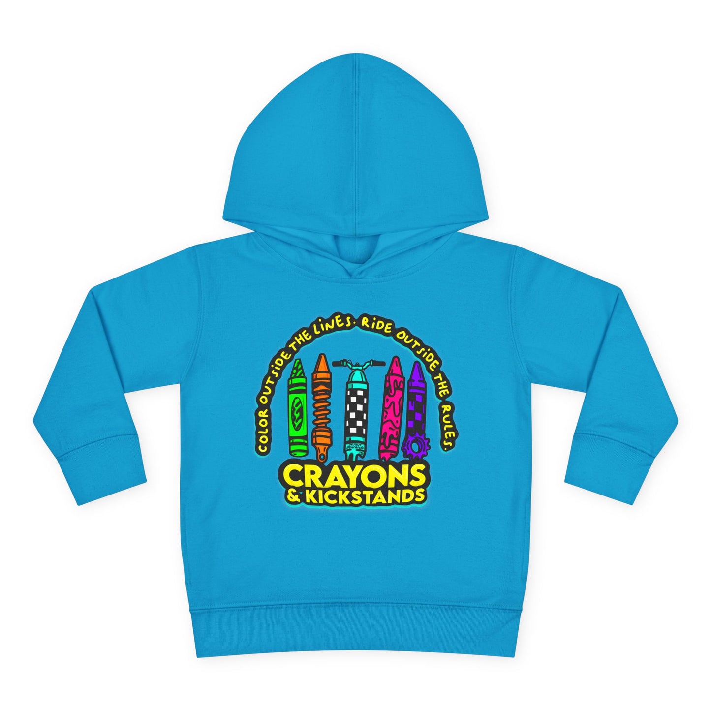 Crayons & Kickstands | Toddler Motocross Hoodie