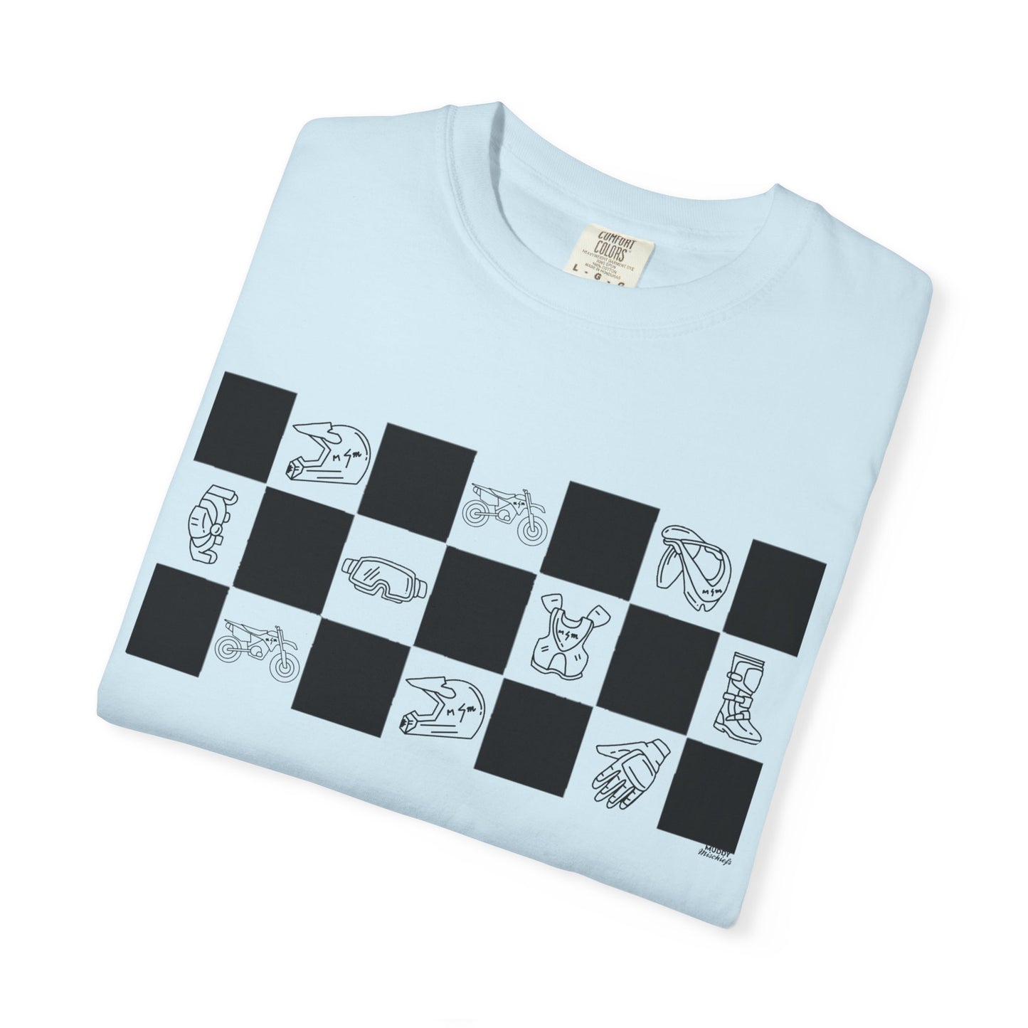 Lined Up & Winning | Adult Motocross Tee