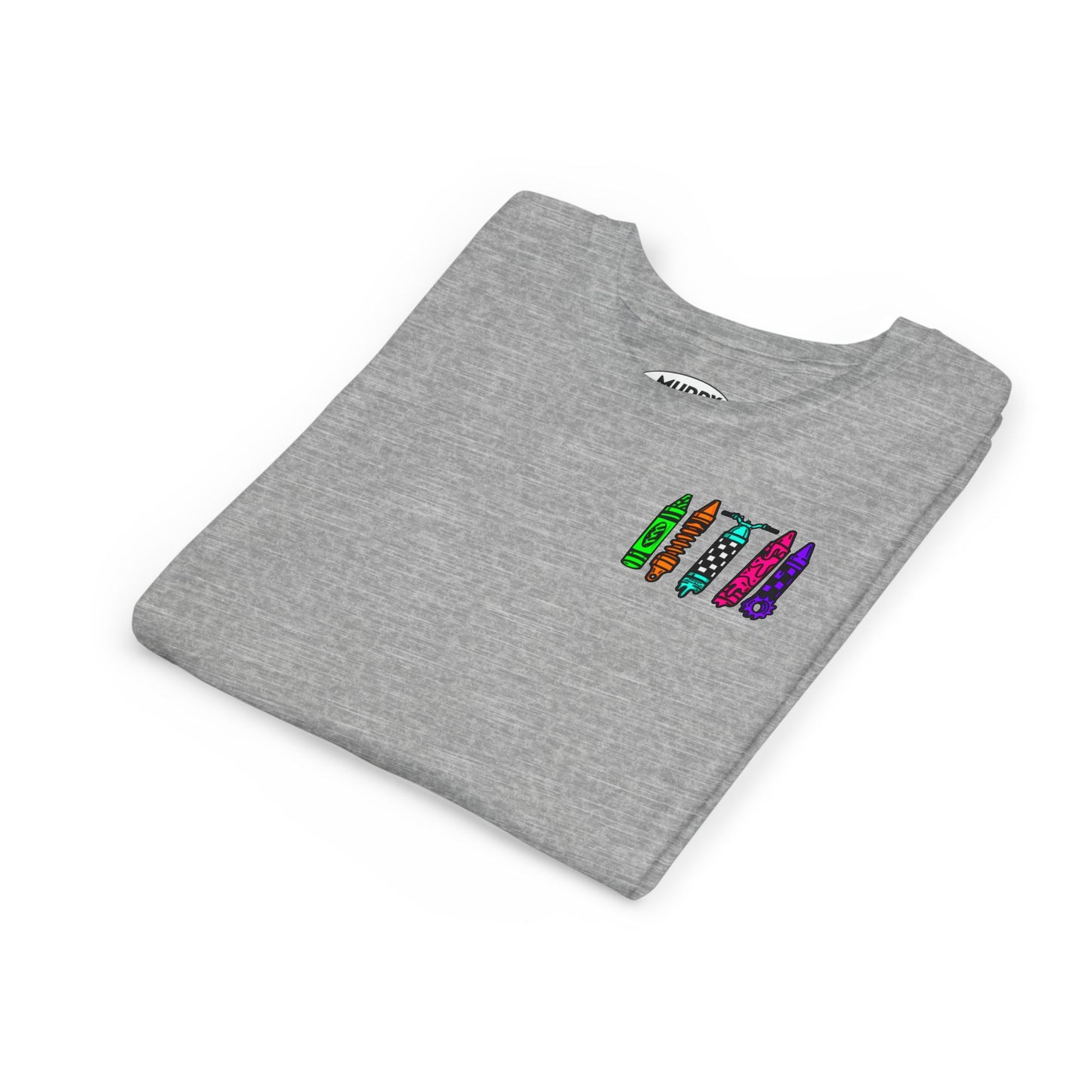 Crayons & Kickstands | Youth Motocross Tee