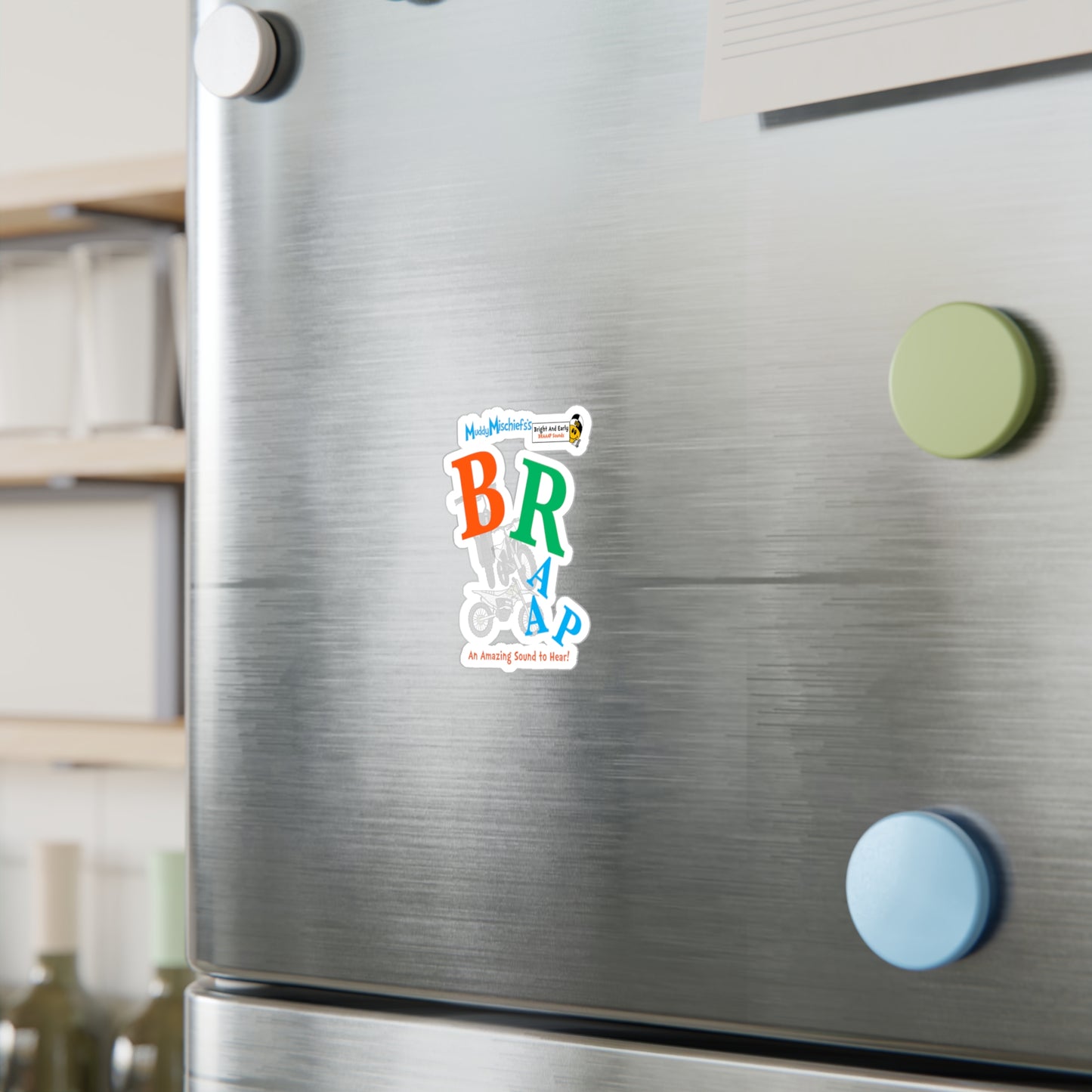 BRAAAPhabet | KissCut Vinyl Sticker