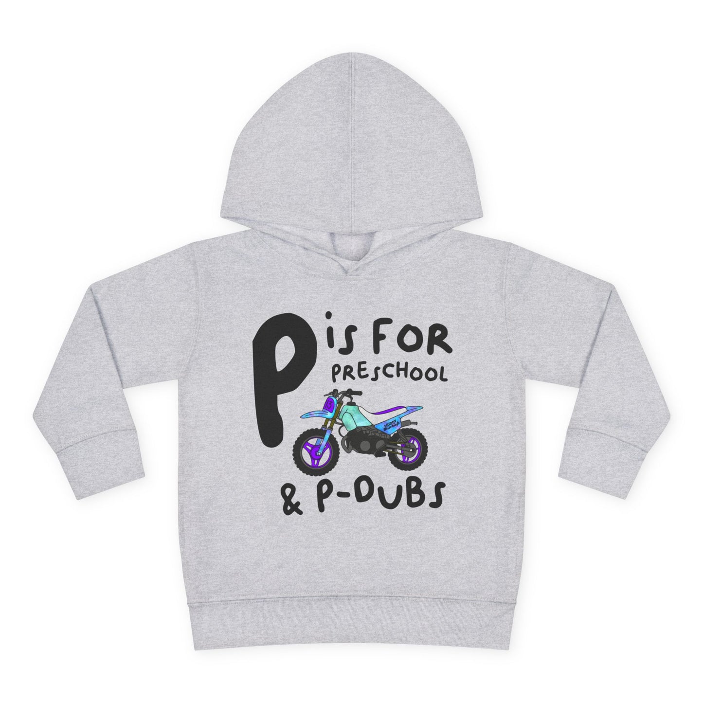 P is For PDubs | Toddler Motocross Hoodie