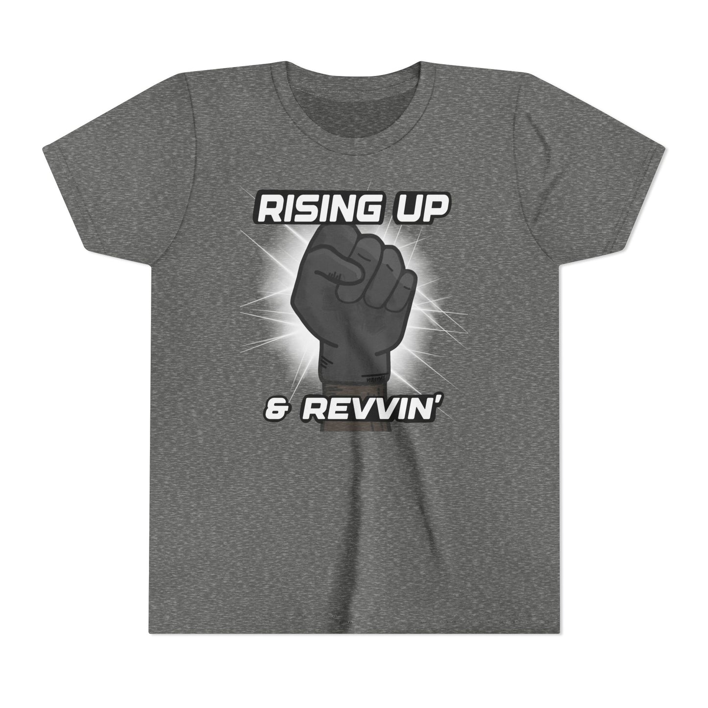 Rising up & Revvin’ | Youth Juneteenth Motocross Tee