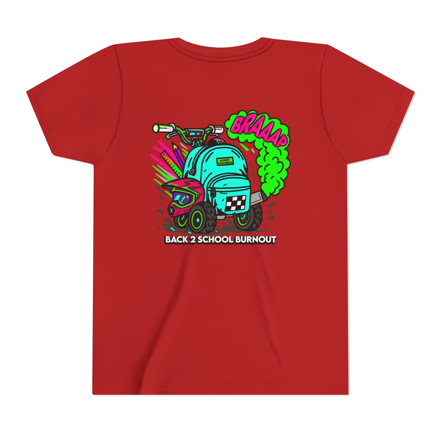 Back 2 School Burnout | Youth Motocross Tee