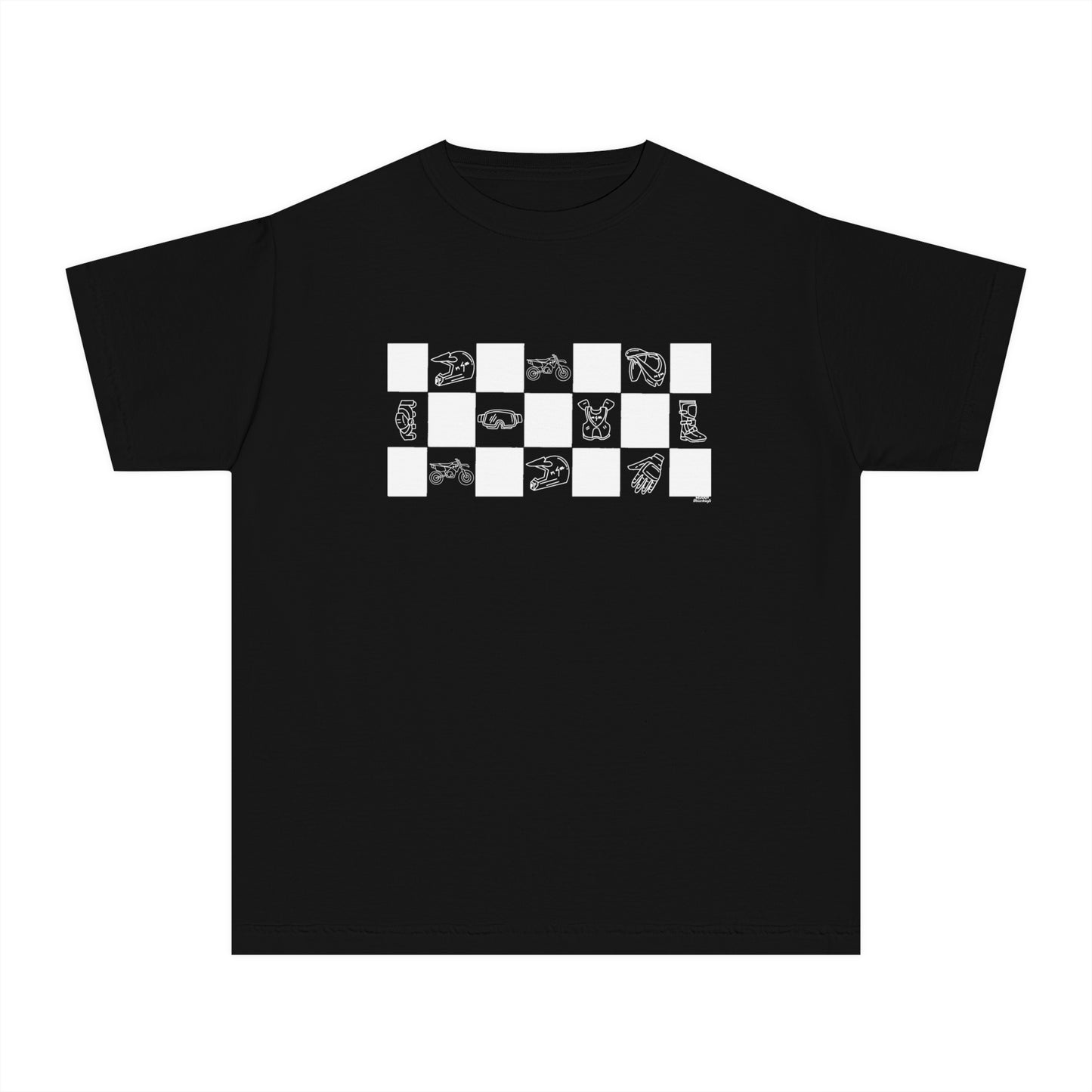 Lined Up & Winning | Youth Motocross Tee