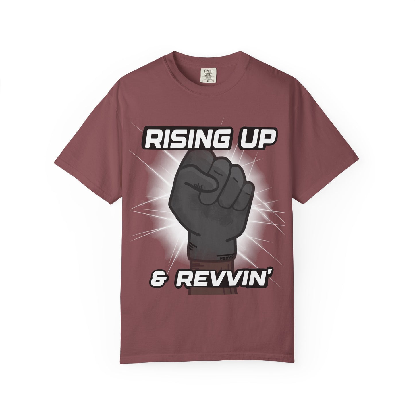 Rising up & Revvin’ | Adult Juneteenth Motocross Tee