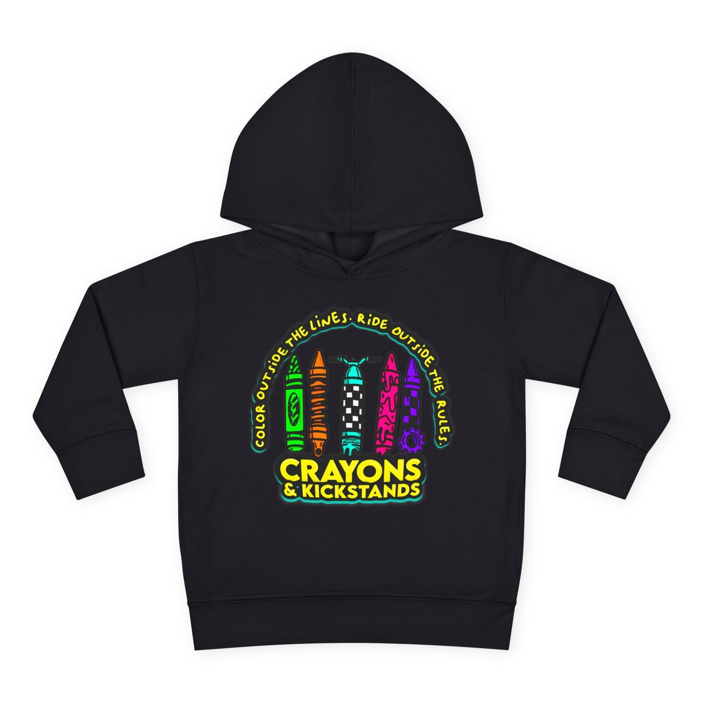 Crayons & Kickstands | Toddler Motocross Hoodie