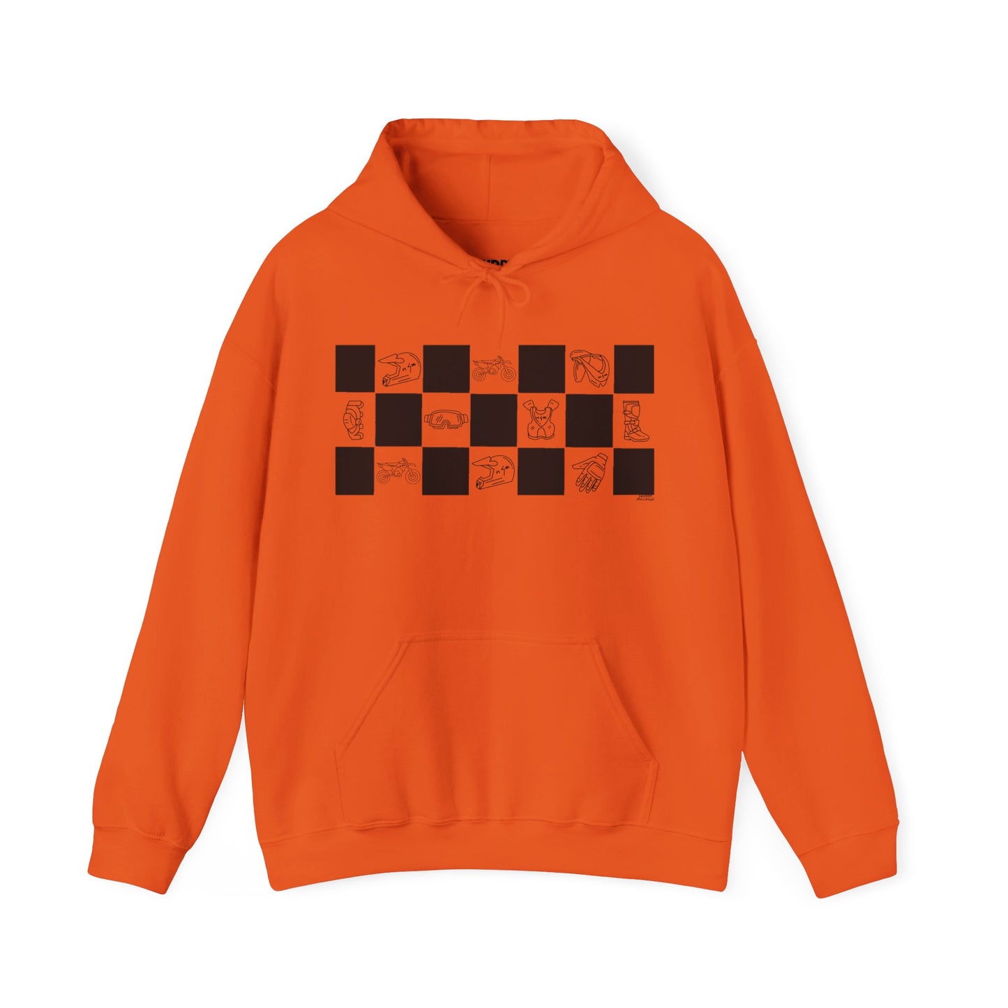 Lined Up & Winning | Adult Motocross Hoodie
