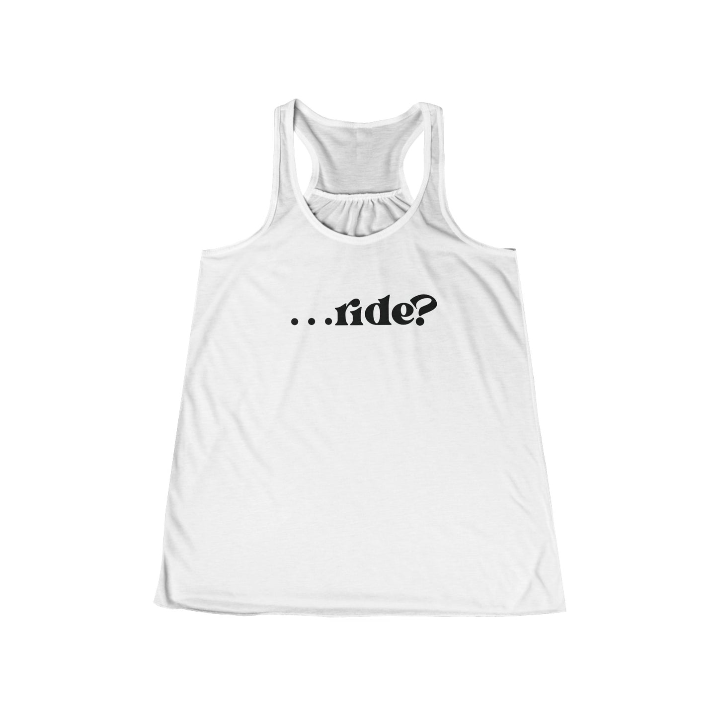 Women's Flowy Racerback Tank