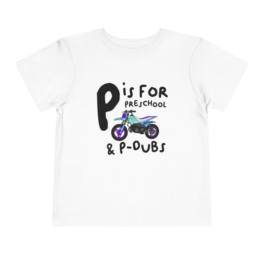 P is For PDubs | Toddler Motocross Tee