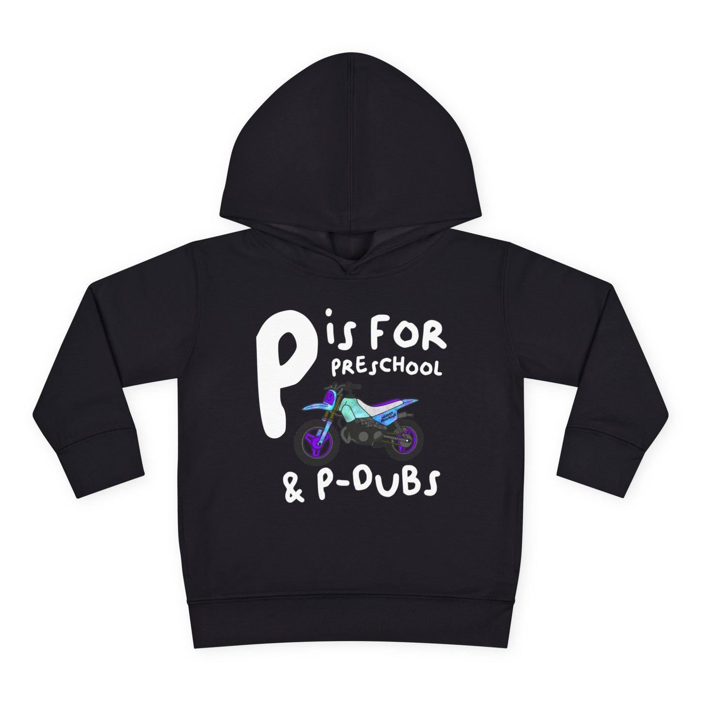 P is For PDubs | Toddler Motocross Hoodie