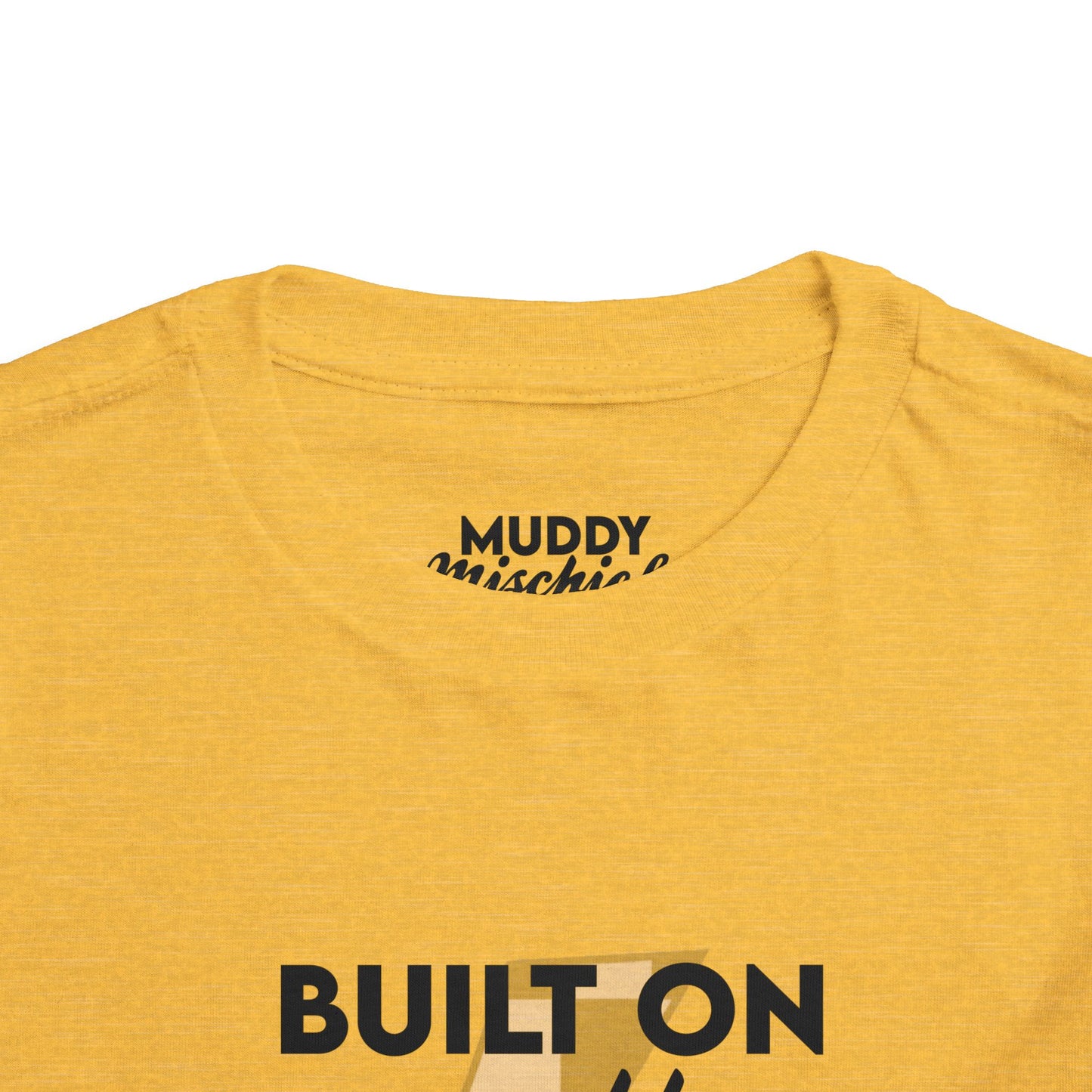 Built on Rumble & Rubber | Toddler Motocross Monster Truck Tee