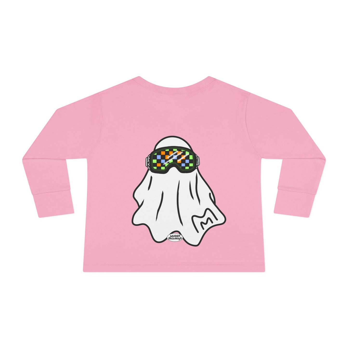 Solo Google Ghost | Unisex Toddler Halloween Motocross Tee