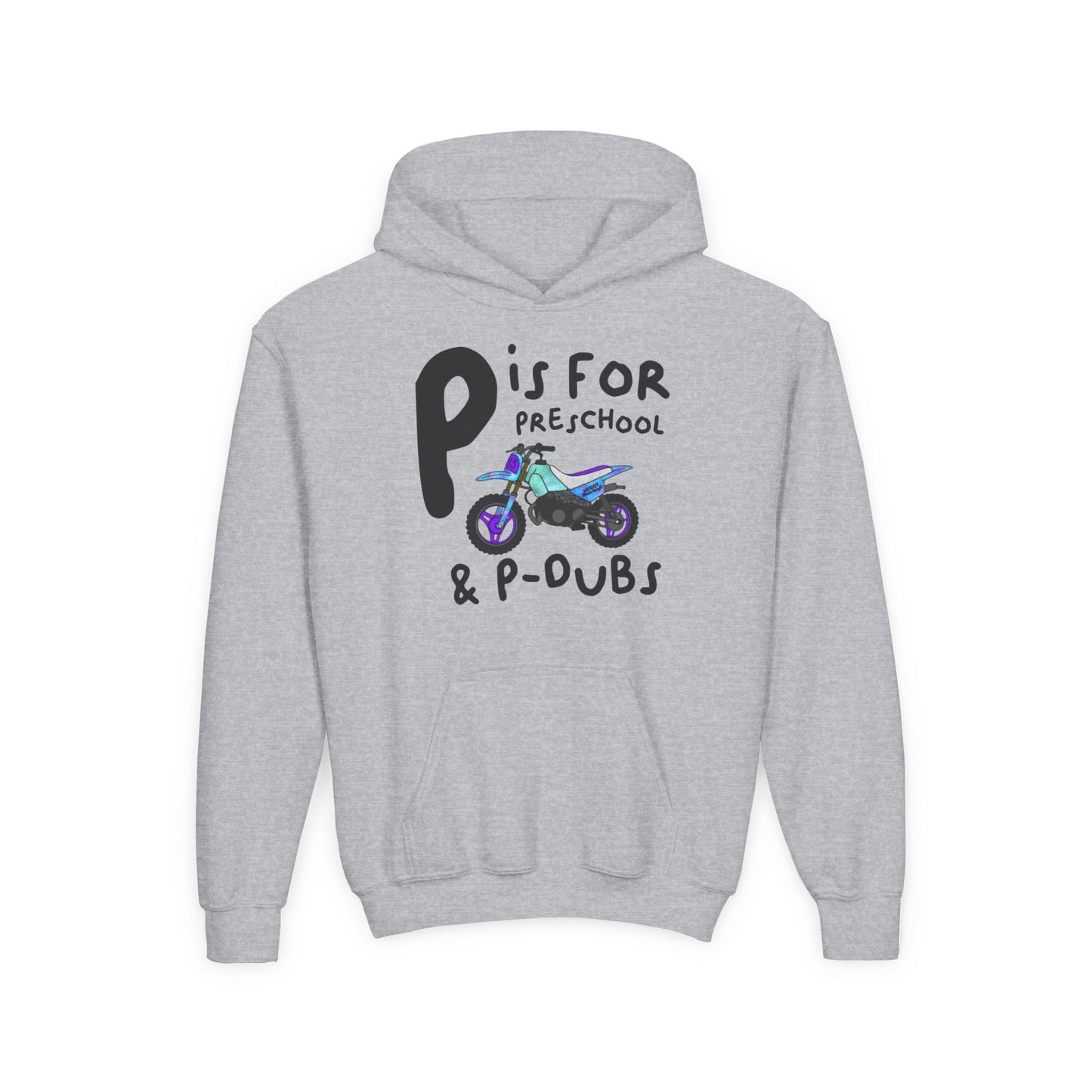 P is For PDubs | Youth Motocross Hoodie