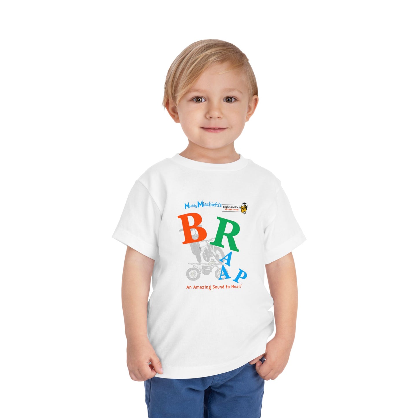 BRAAAPhabet | Toddler Motocross Tee